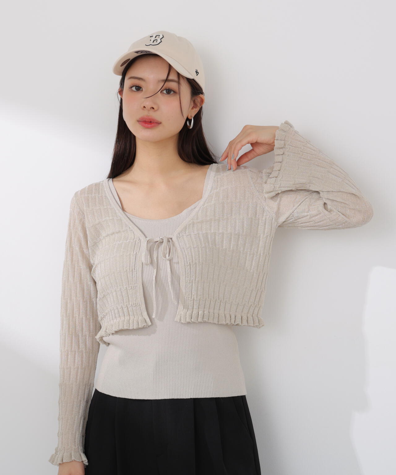 ラメシアーニットアンサンブル | PROPORTION BODY DRESSING