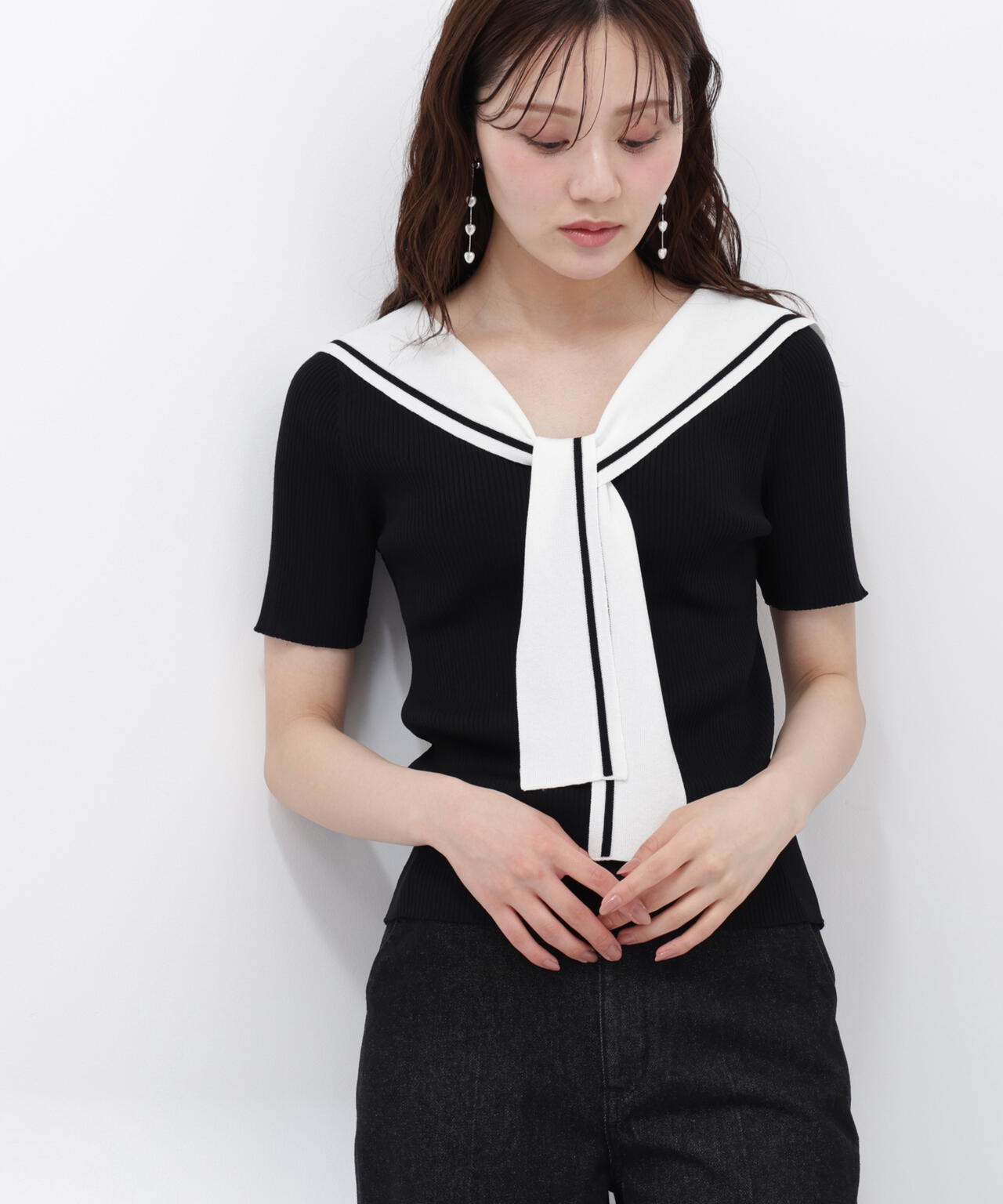 166cm B:78 W:56 H:83 S:24.5cm 着用サイズ：FR