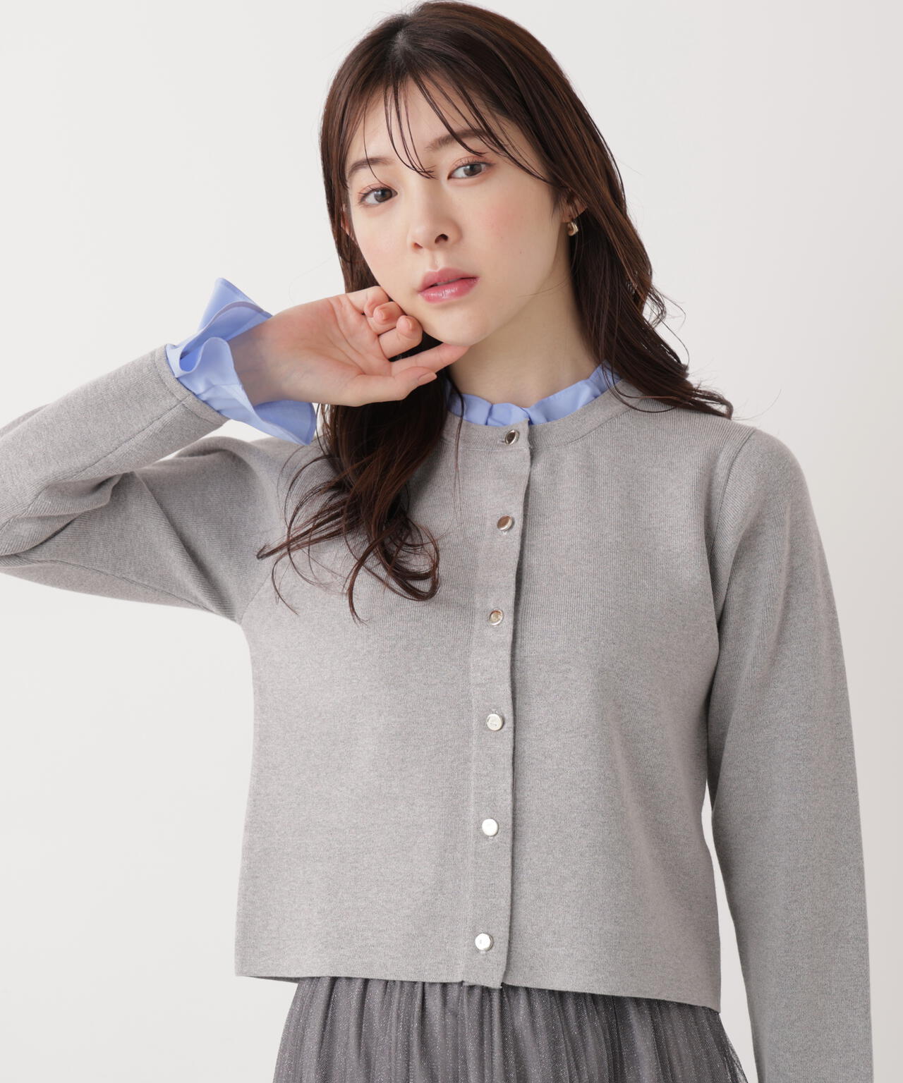 フリルショートカーディガン | PROPORTION BODY DRESSING