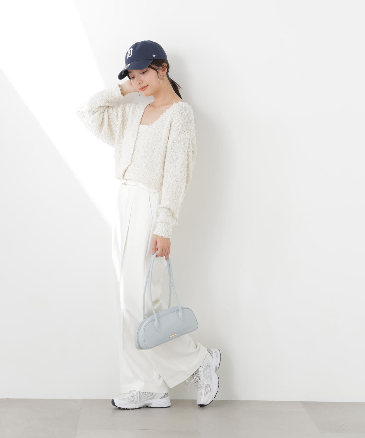 テープヤーンカーディガン【WEB・一部店舗限定】