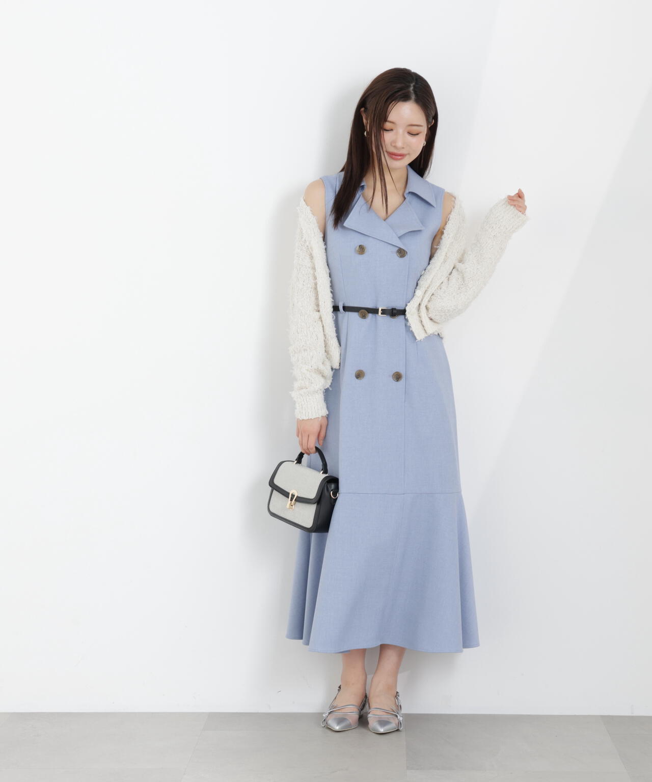 テープヤーンカーディガン【WEB・一部店舗限定】