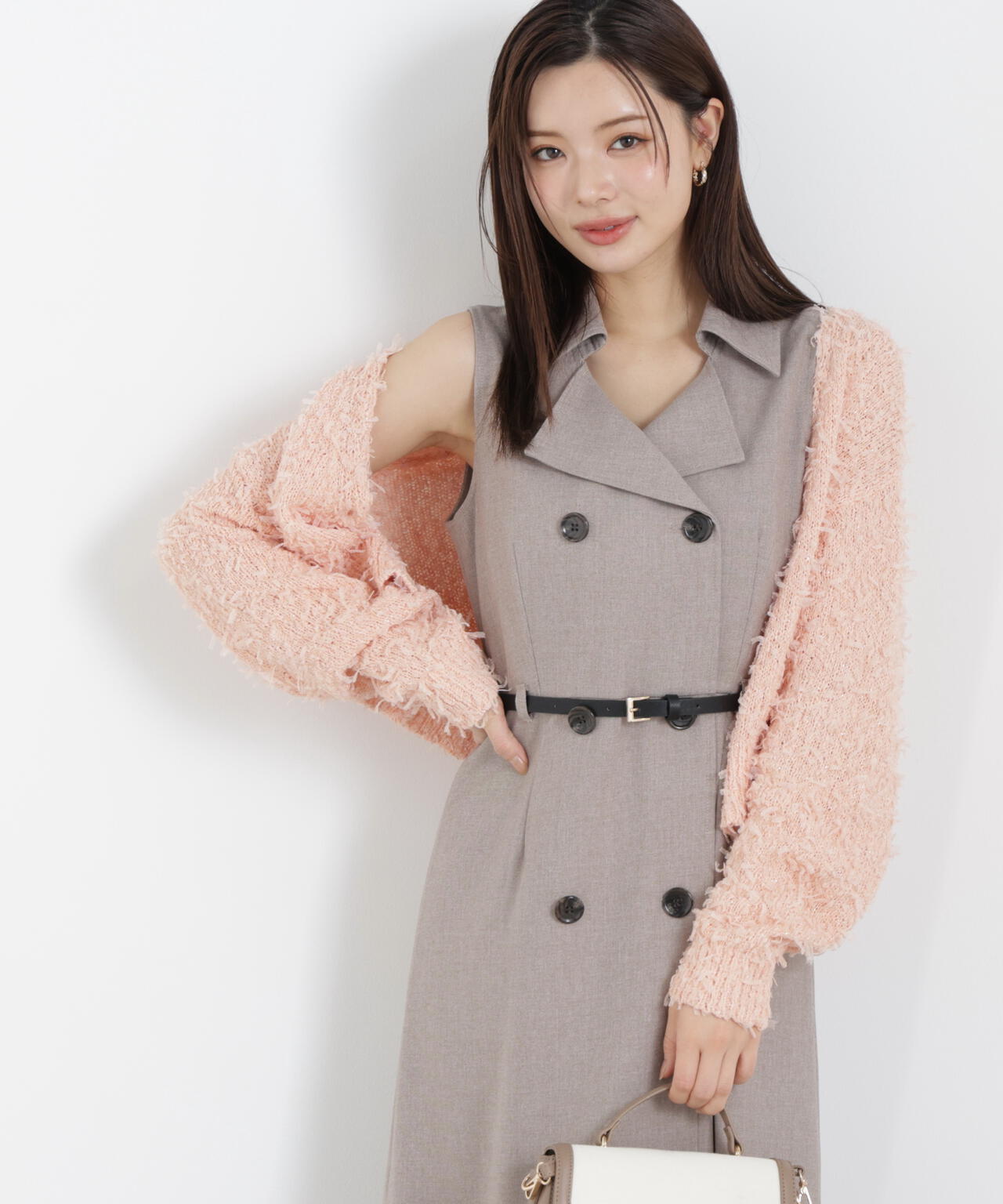 テープヤーンカーディガン【WEB・一部店舗限定】