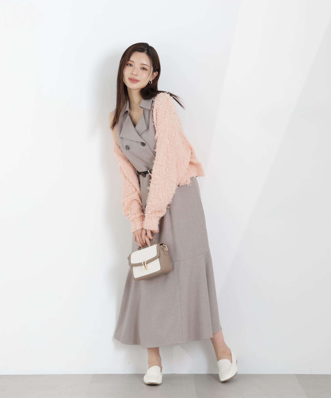 テープヤーンカーディガン【WEB・一部店舗限定】