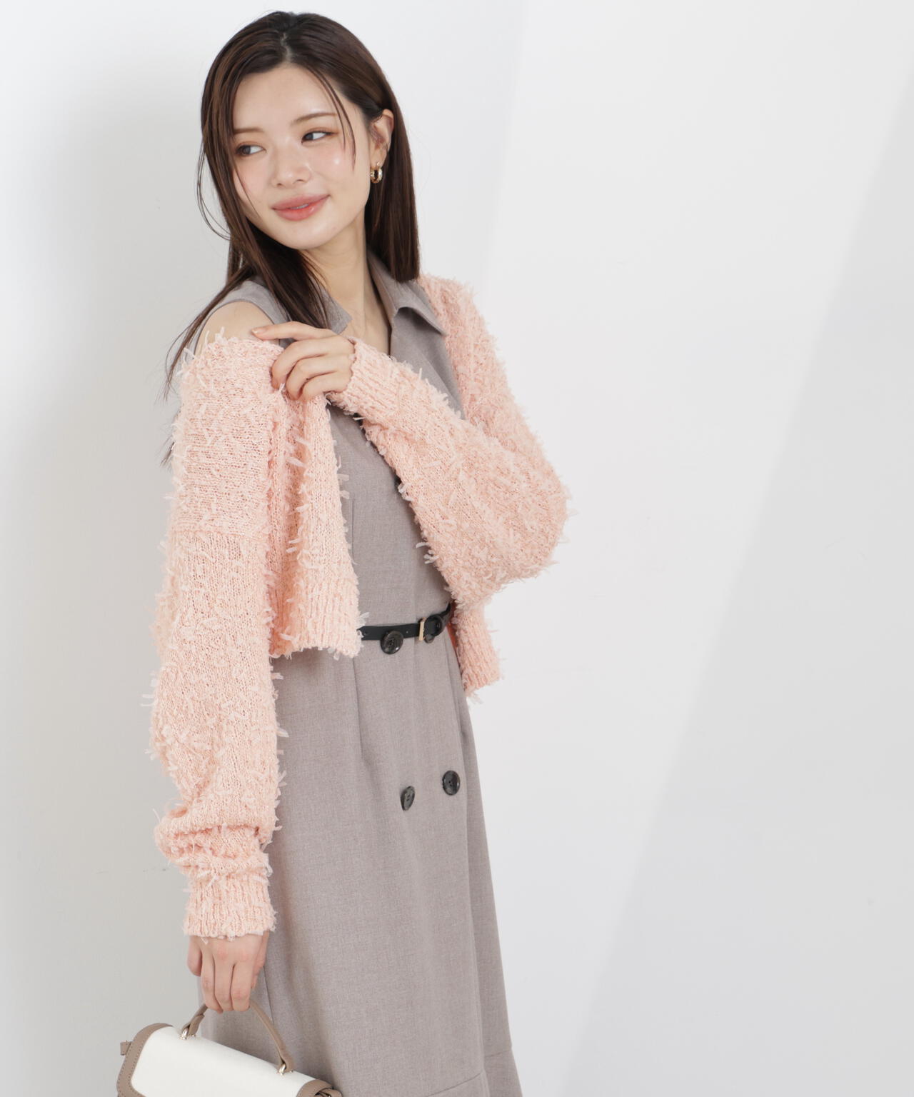 テープヤーンカーディガン【WEB・一部店舗限定】