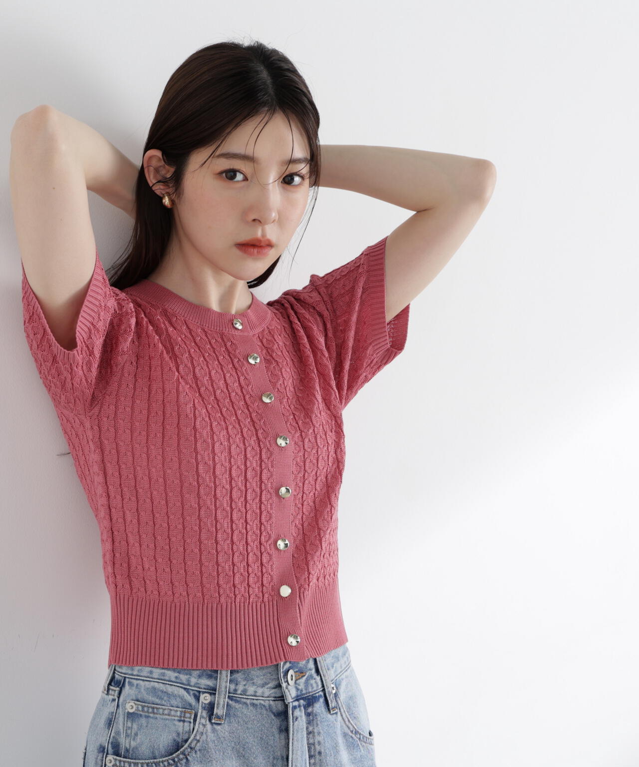 定価5万 美品 マークアンドロナ シルクアンゴラ混 ニット 38 ボルドー 定価5万 美品 マークアンドロナ シルクアンゴラ混 ニット 38 ボルドー