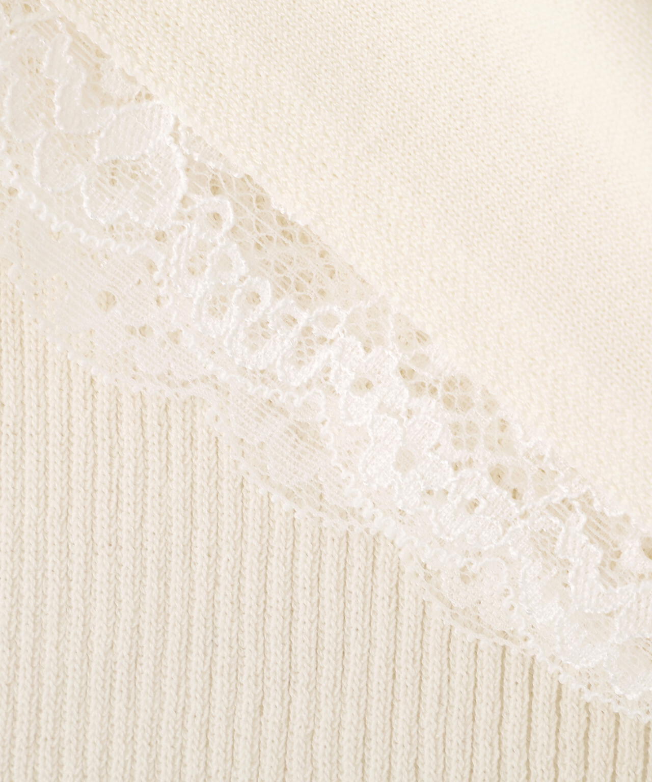 ＜新津のんさんコラボ＞〈a/mie〉セーラーニット