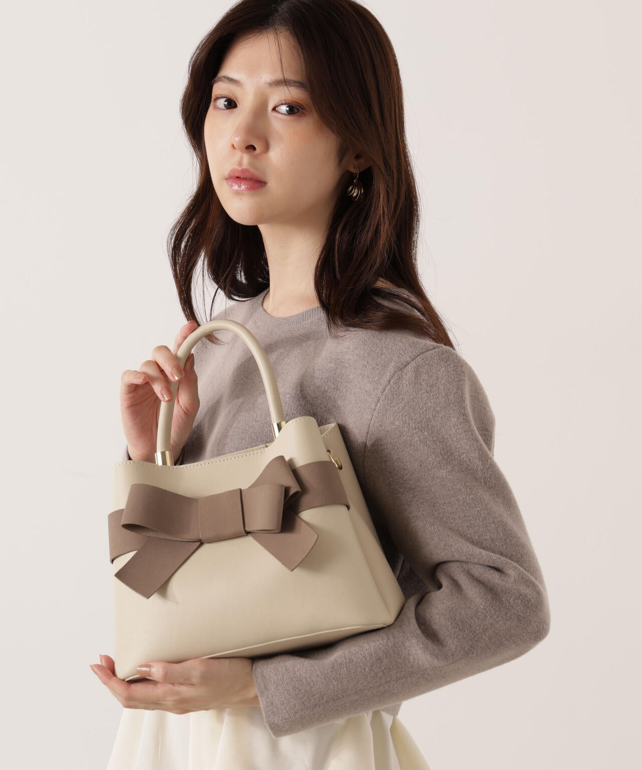 ☆新品タグ付☆ プロポーションボディドレッシング フロントリボンバッグ フロントリボンバッグ | PROPORTION BODY DRESSING