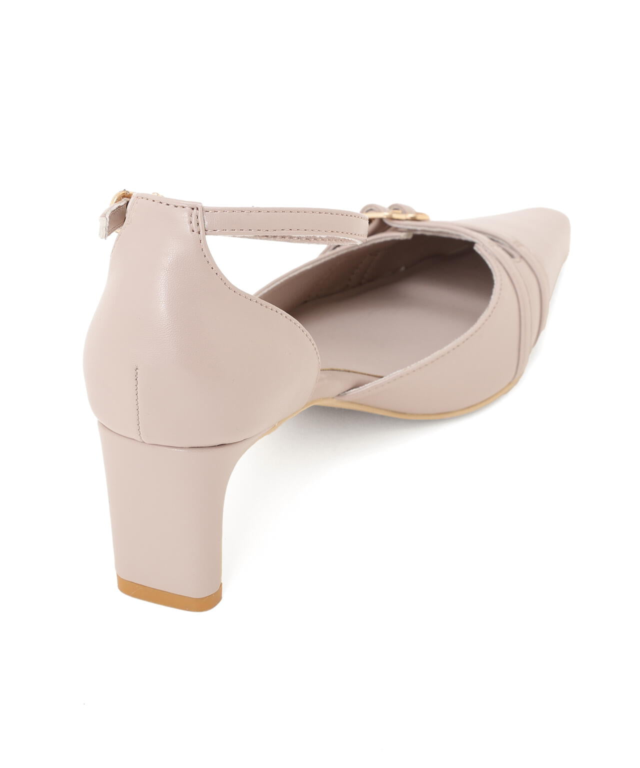 ストラップパンプス