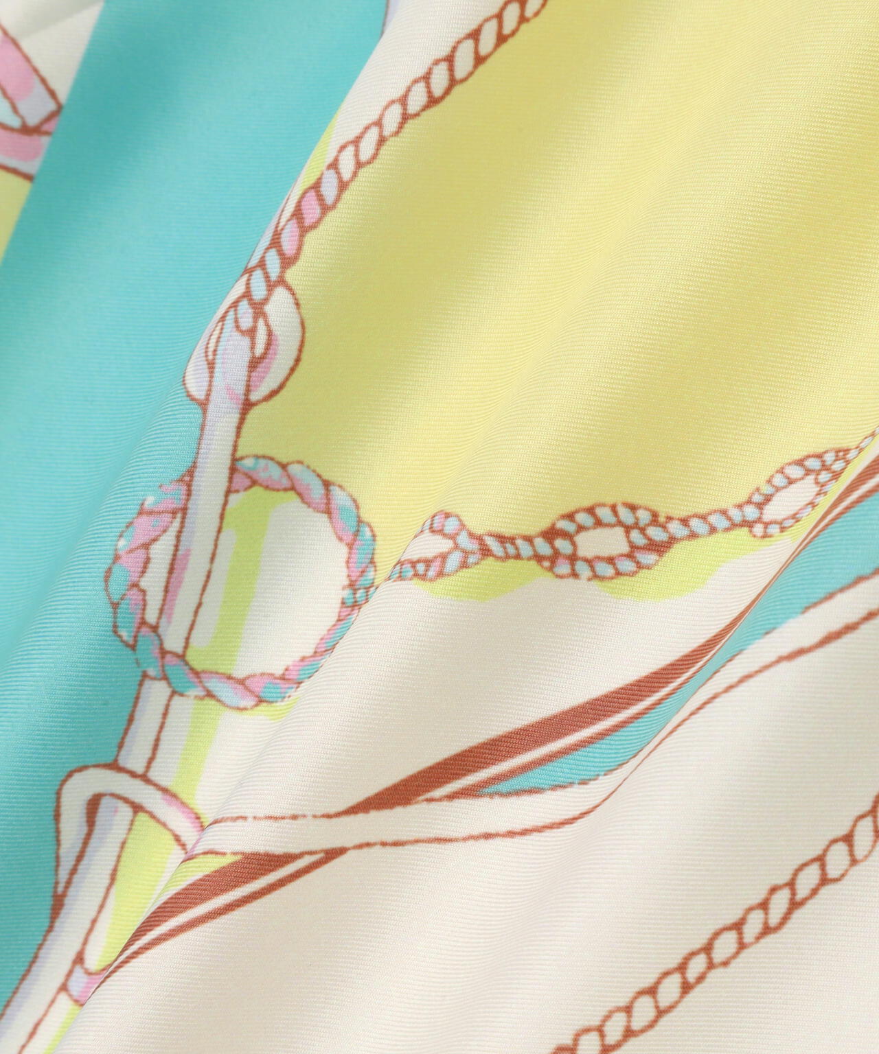 チェーンループ柄スカーフ