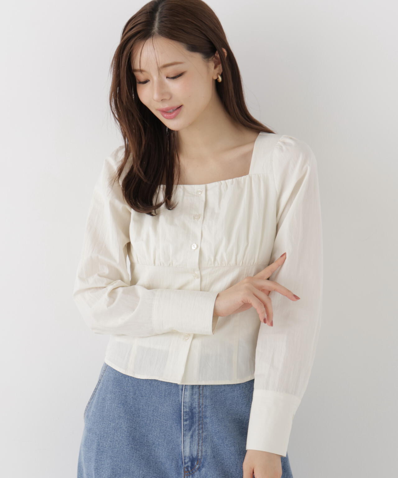 165cm 着用サイズ：FR