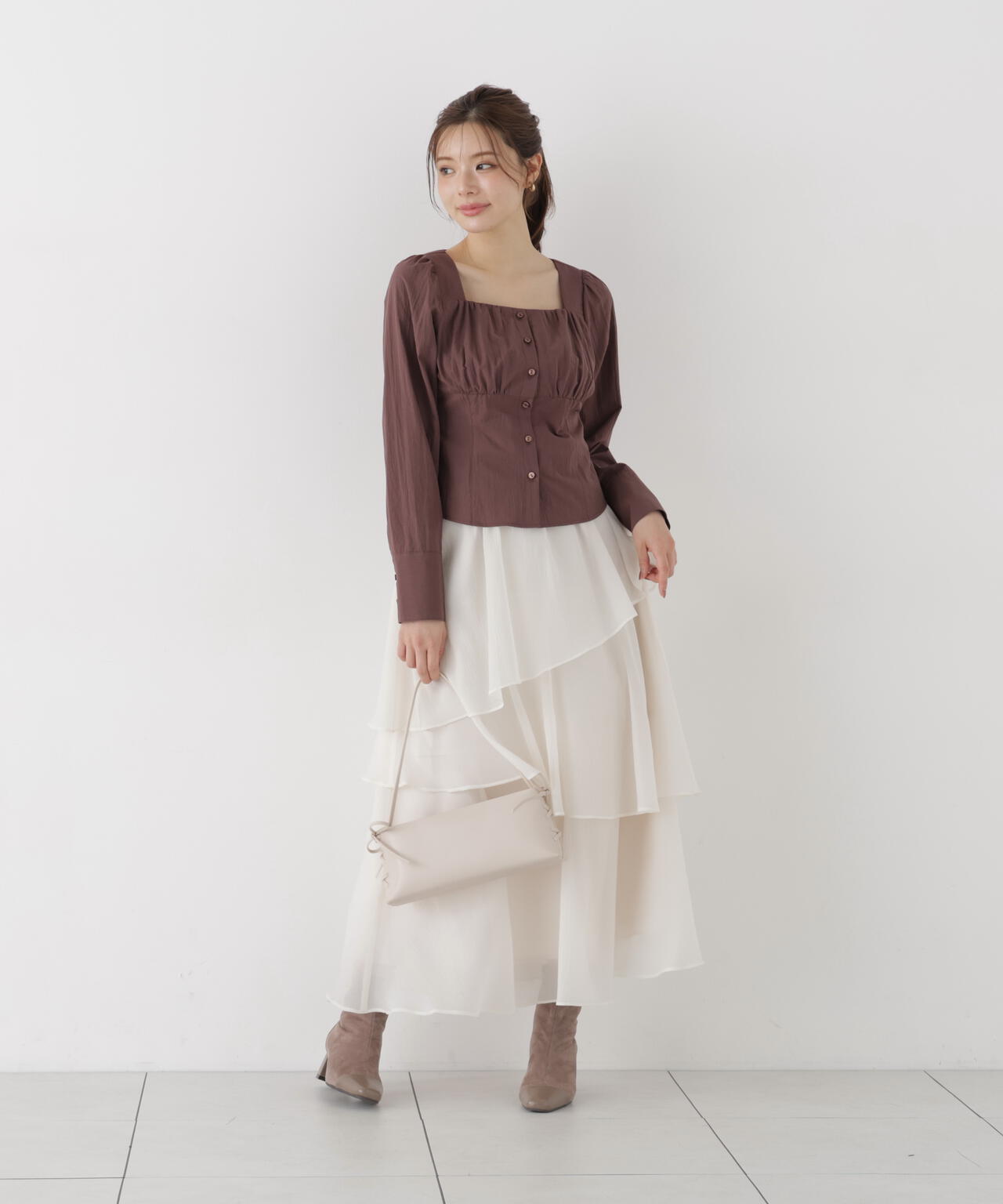 165cm 着用サイズ：FR