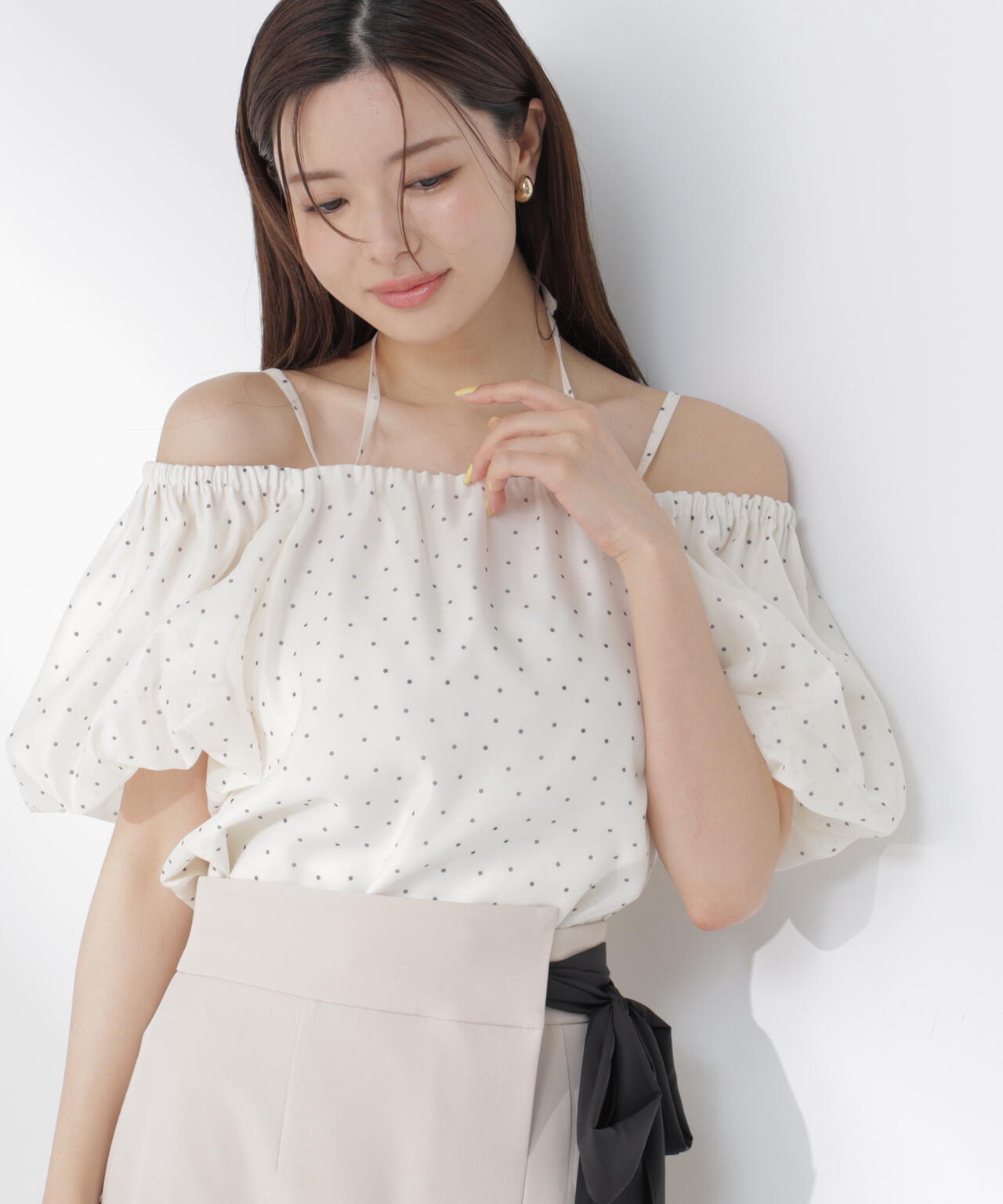 シアーバルーンブラウス | PROPORTION BODY DRESSING（プロポーション