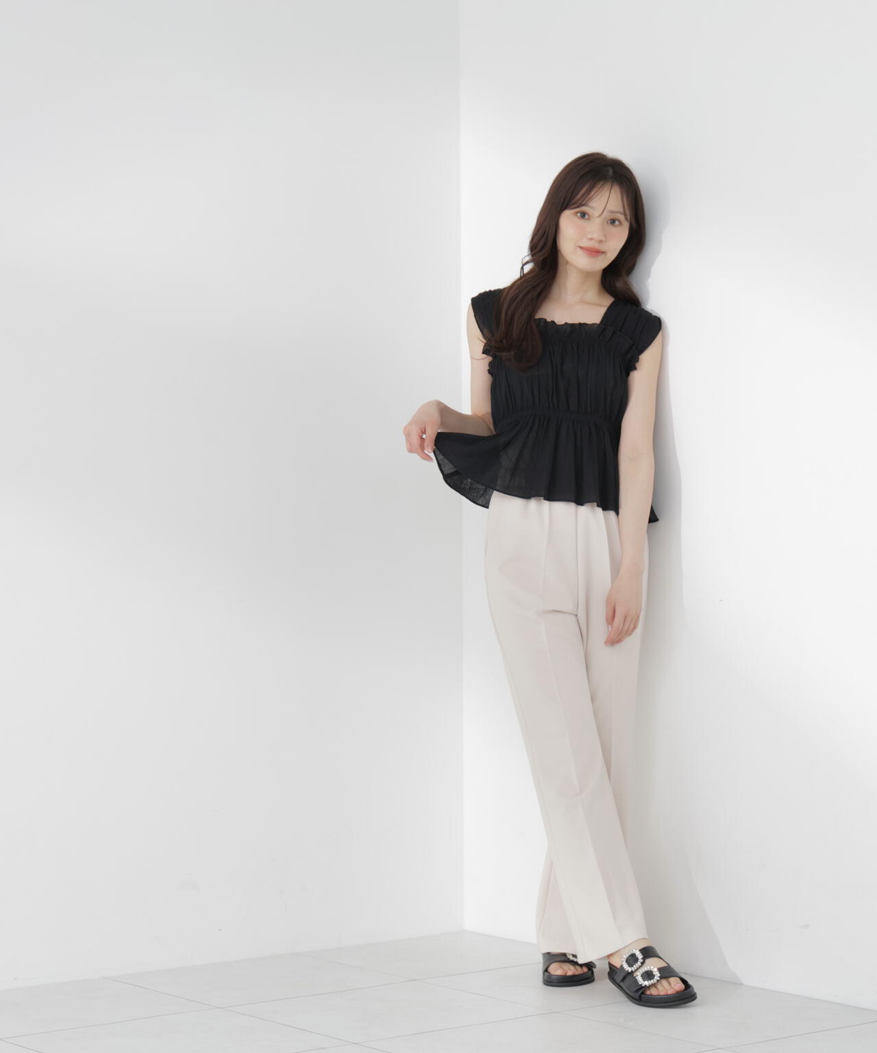 ギャザーブラウス | PROPORTION BODY DRESSING（プロポーションボディ