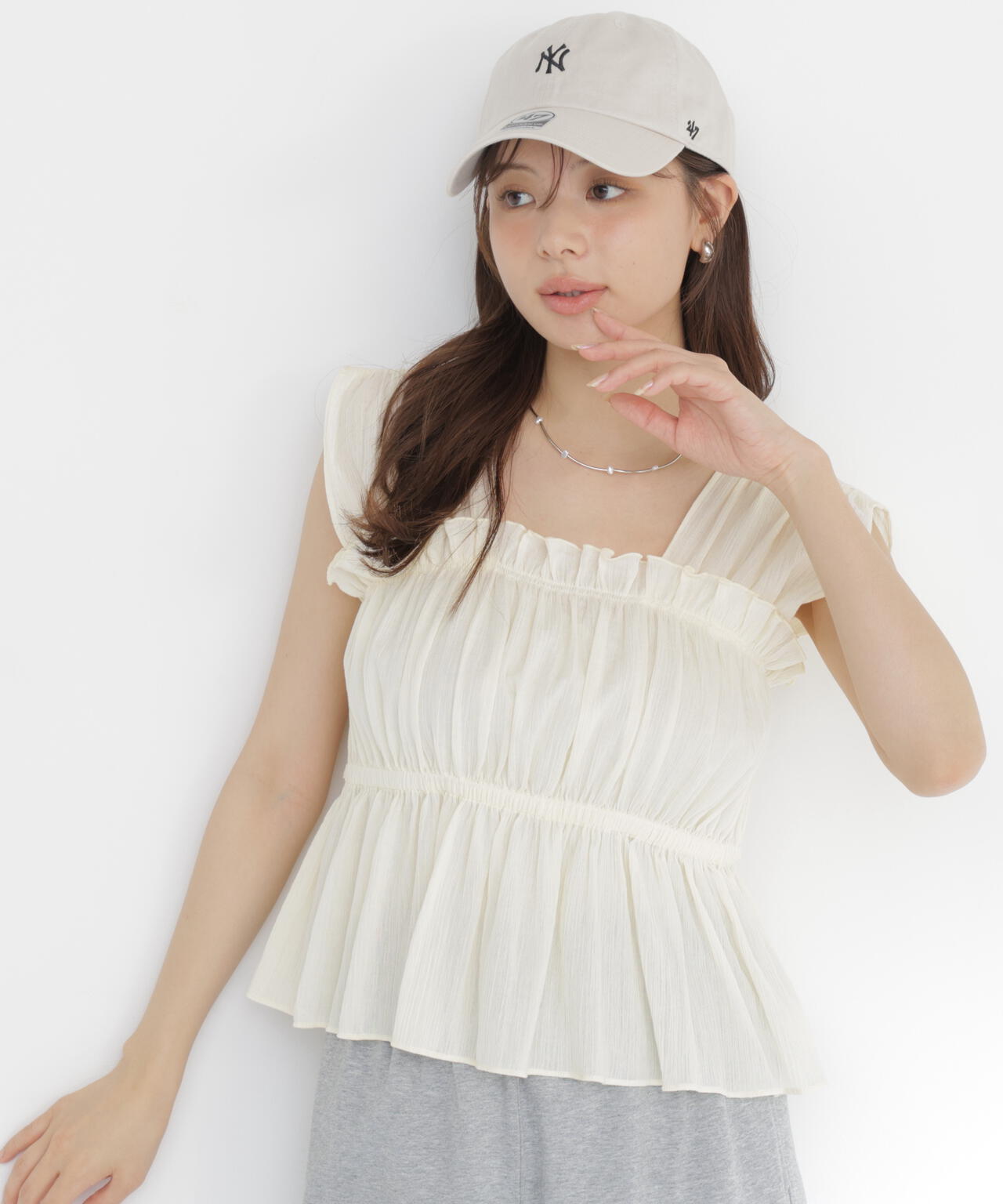 ギャザーブラウス | PROPORTION BODY DRESSING（プロポーションボディ