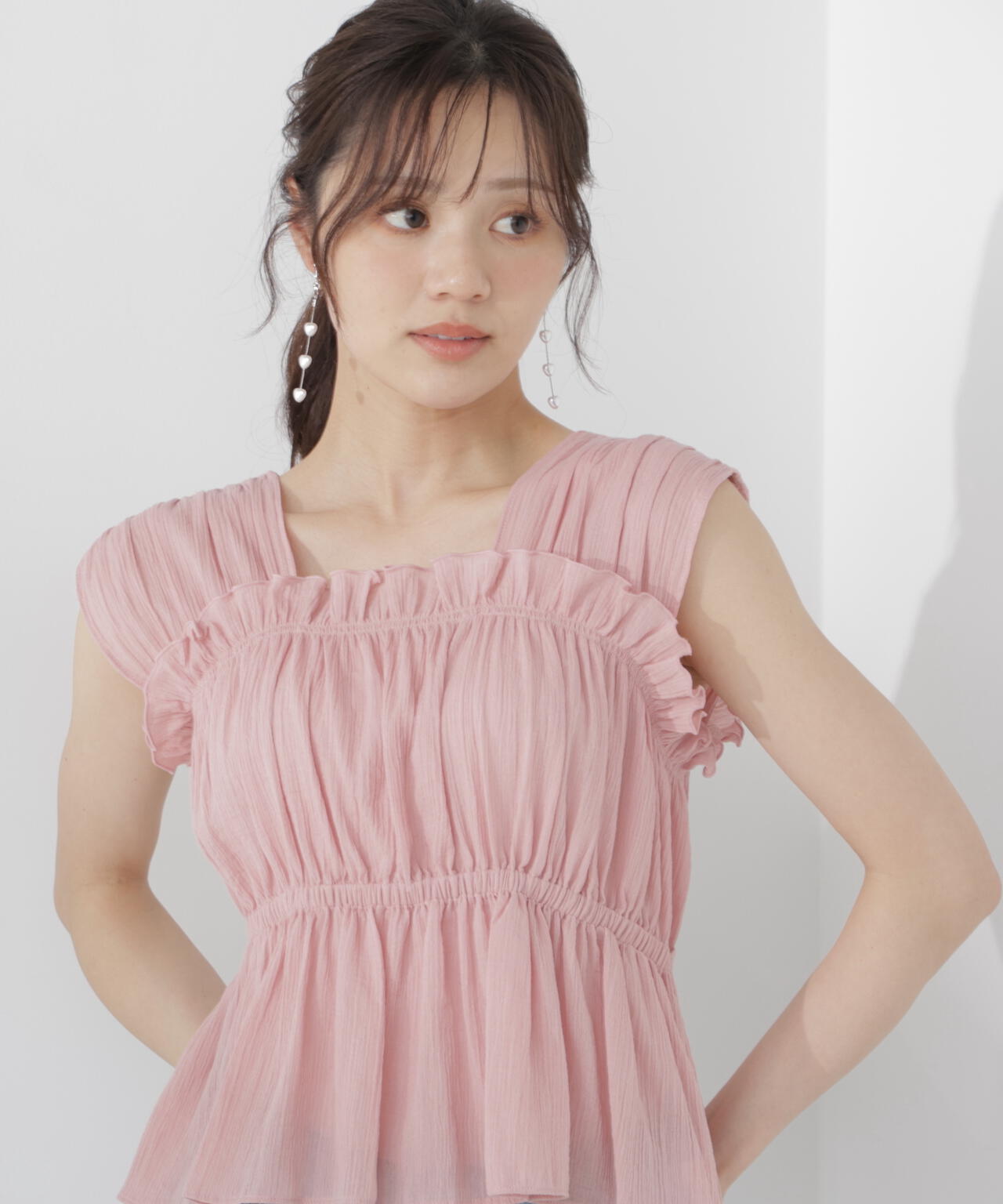 ギャザーブラウス | PROPORTION BODY DRESSING（プロポーションボディ