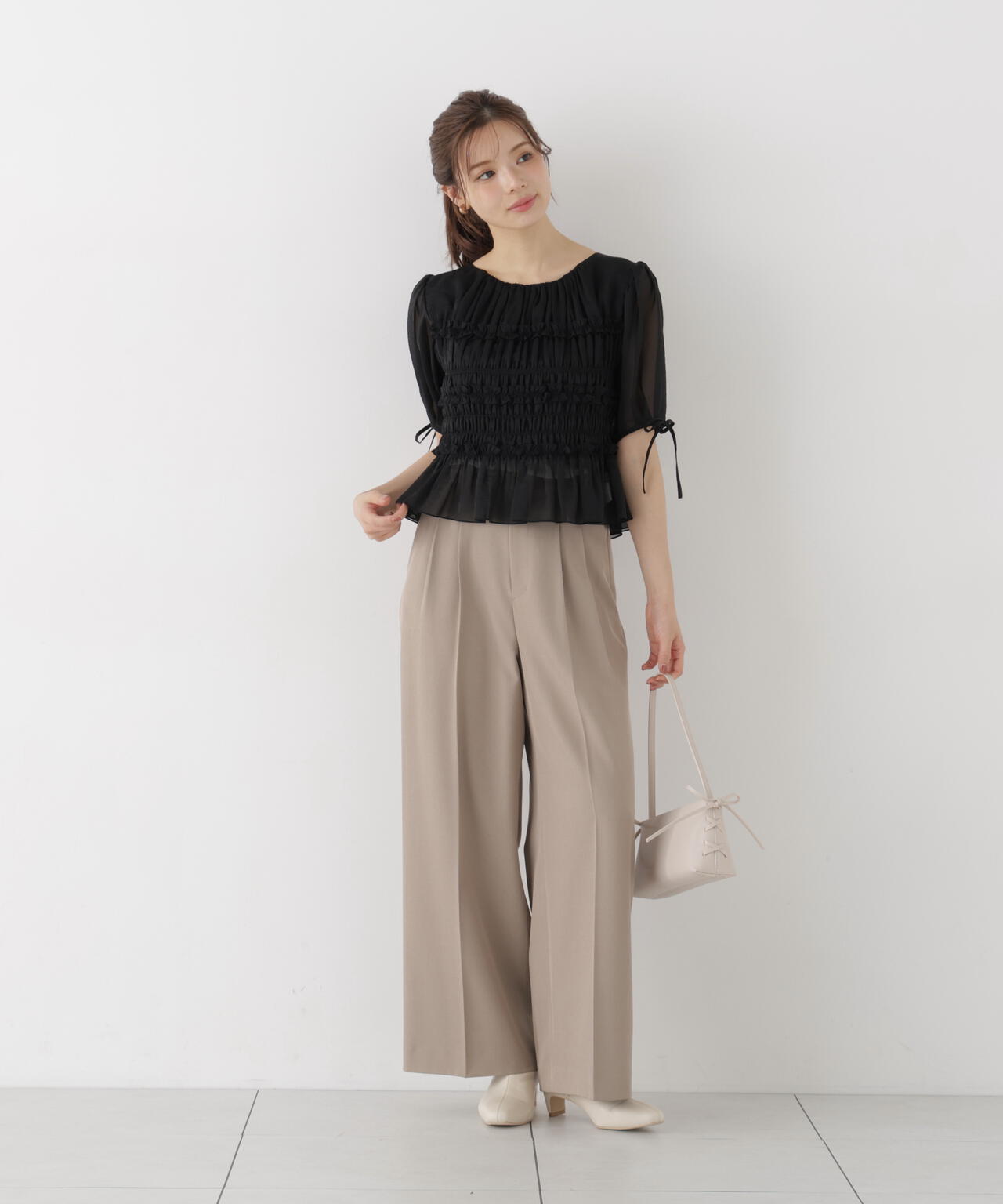 165cm 着用サイズ：FR