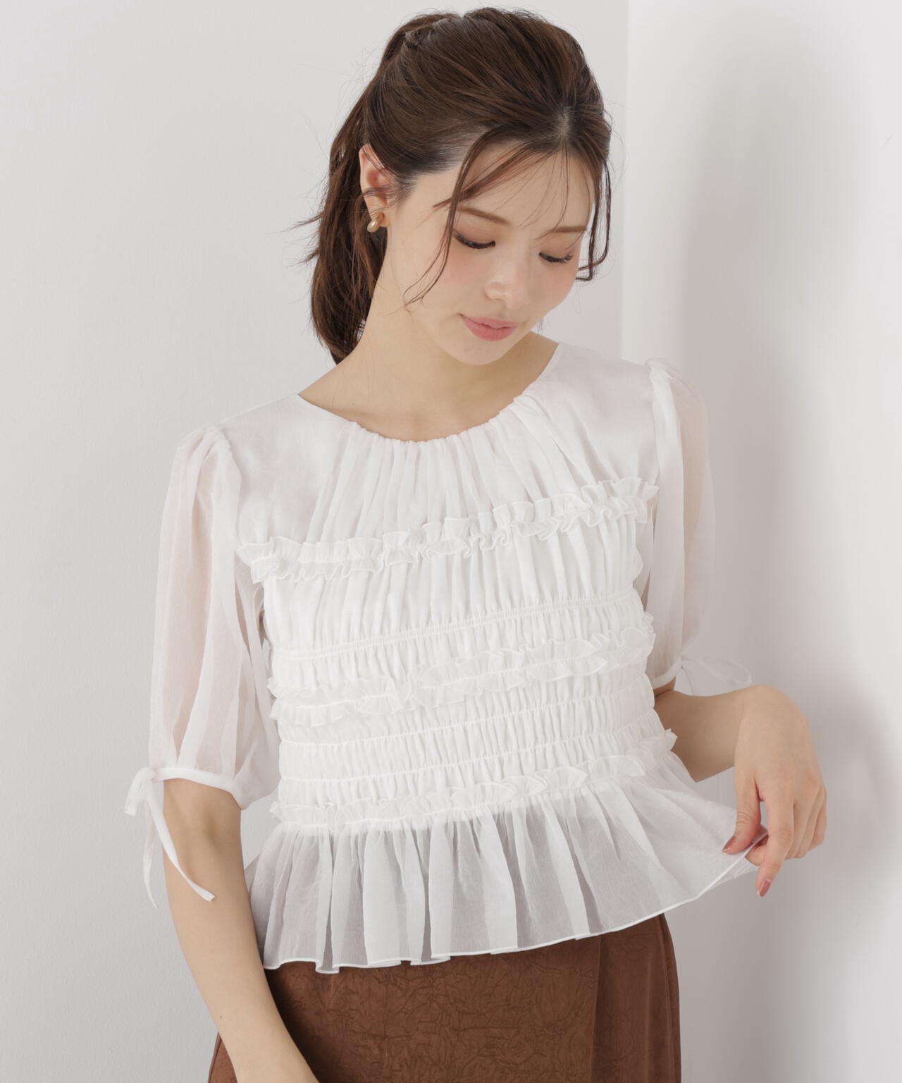 165cm 着用サイズ：FR