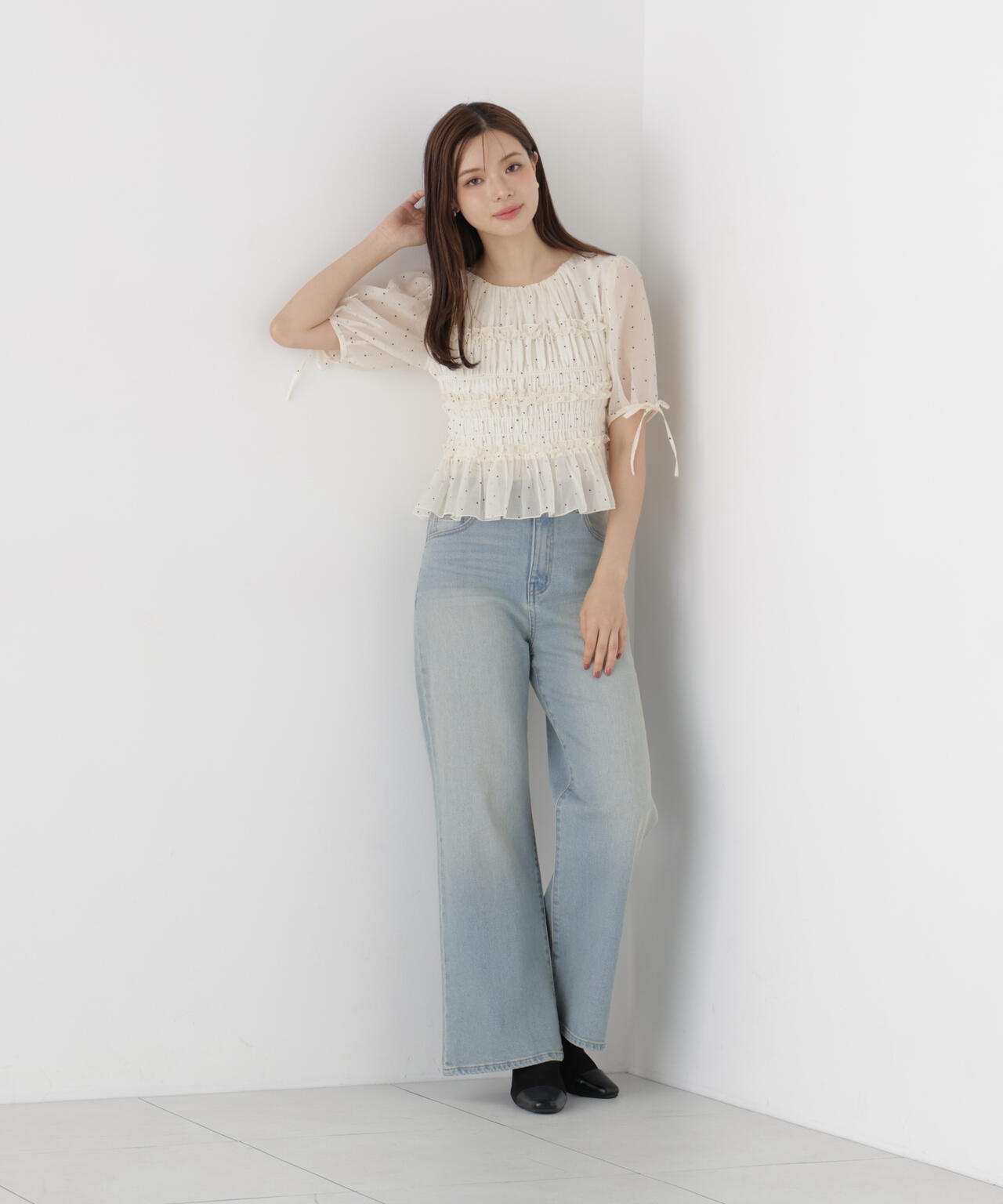 165cm 着用サイズ：FR