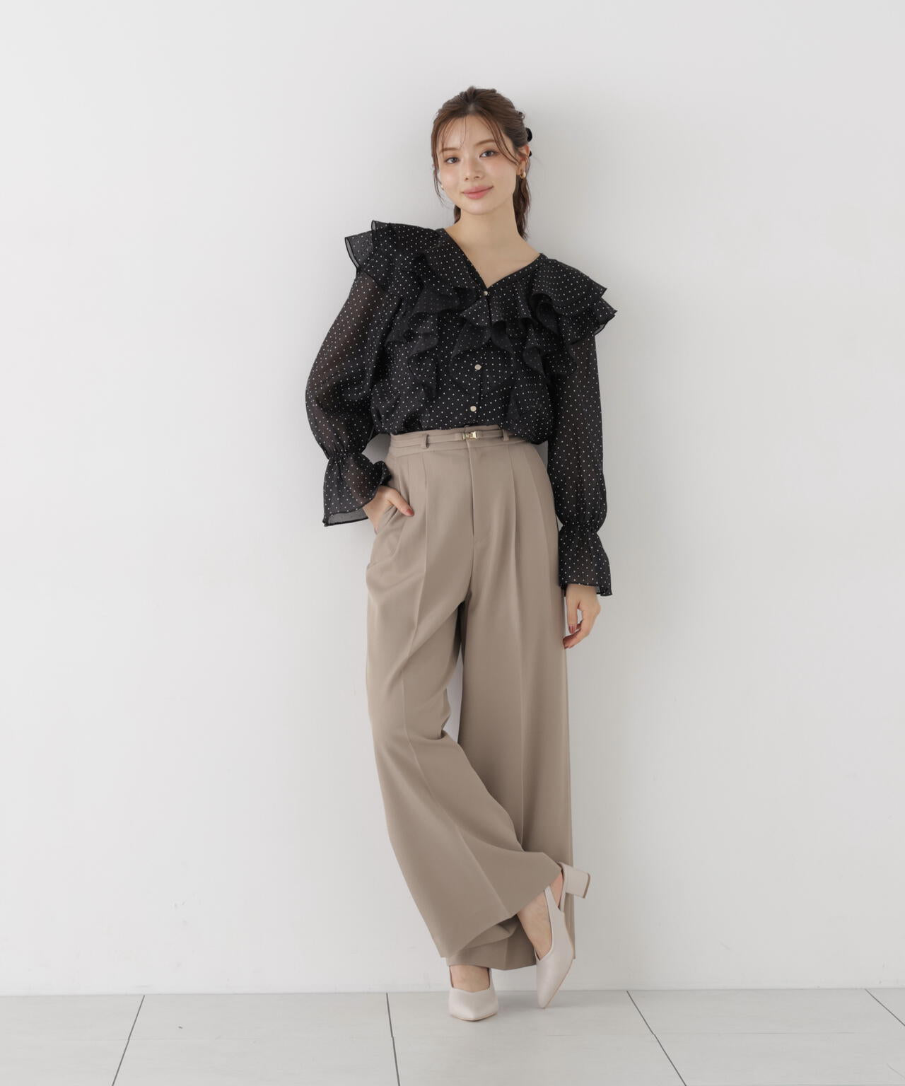 165cm 着用サイズ：FR