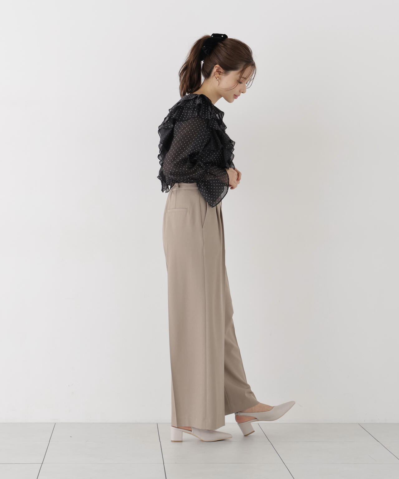 165cm 着用サイズ：FR