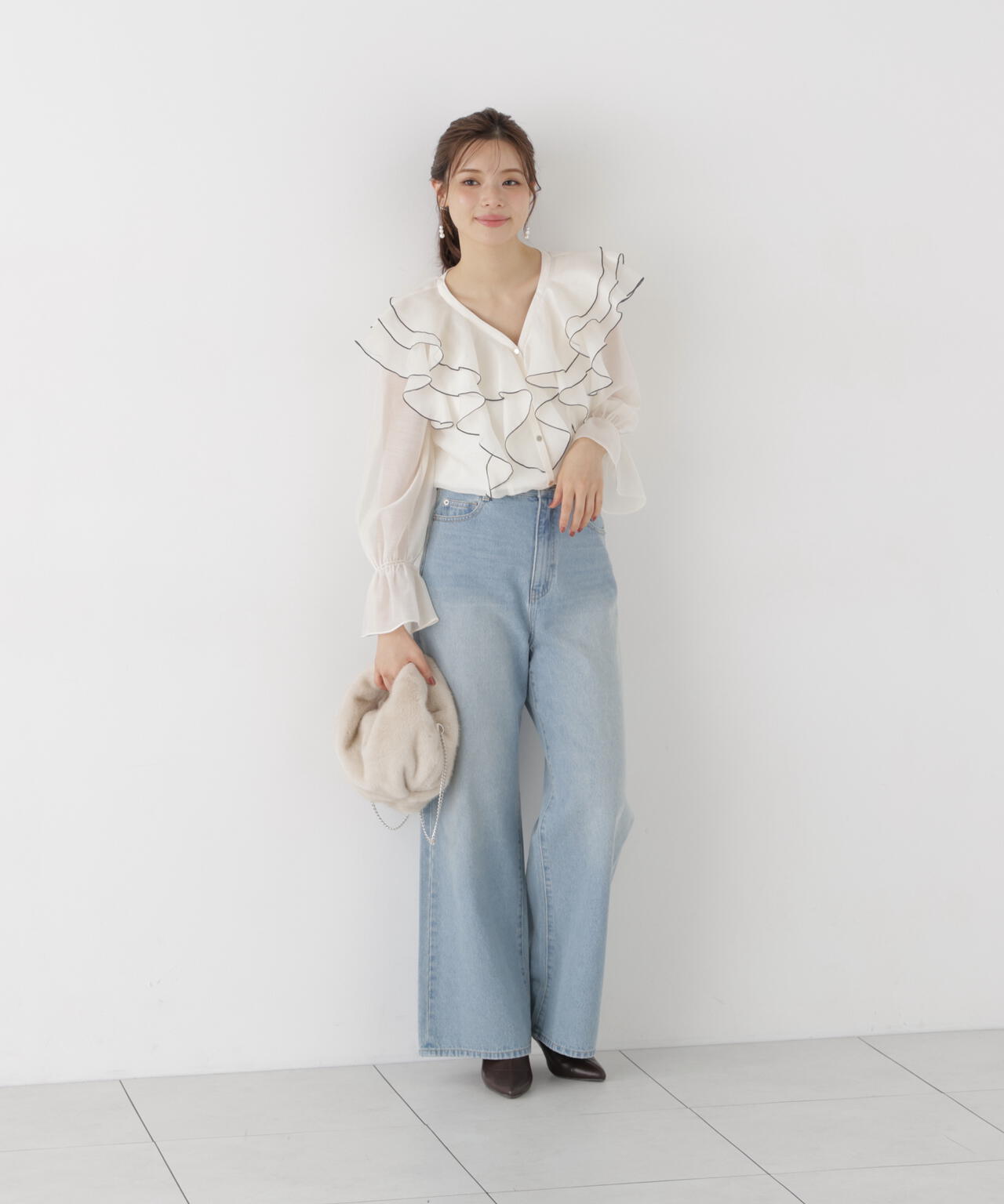 165cm 着用サイズ：FR