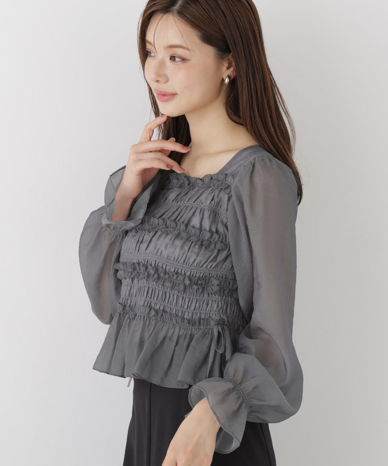 165cm 着用サイズ：FR
