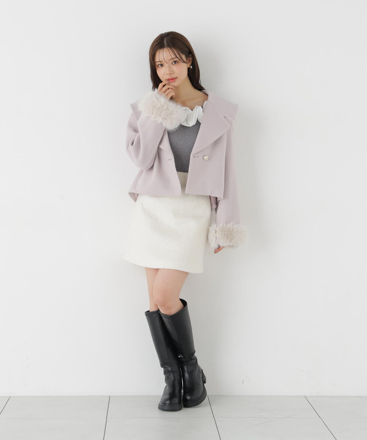 165cm 着用サイズ：M