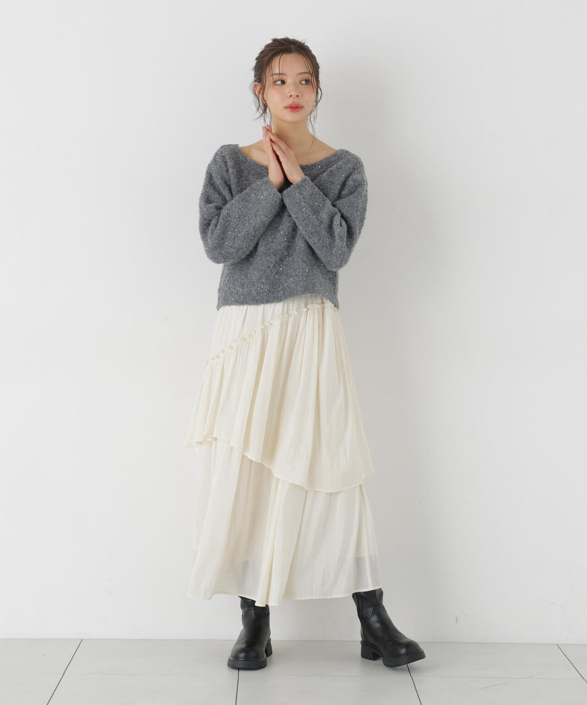 165cm 着用サイズ：M