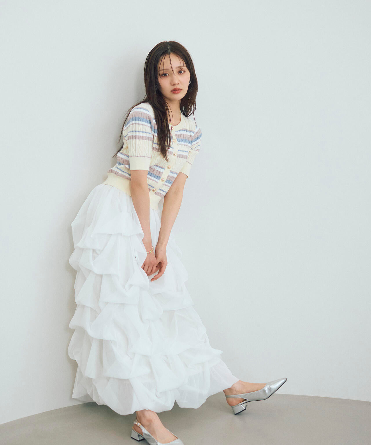 山内ともなさんコラボ＞タックバルーンスカート | PROPORTION BODY
