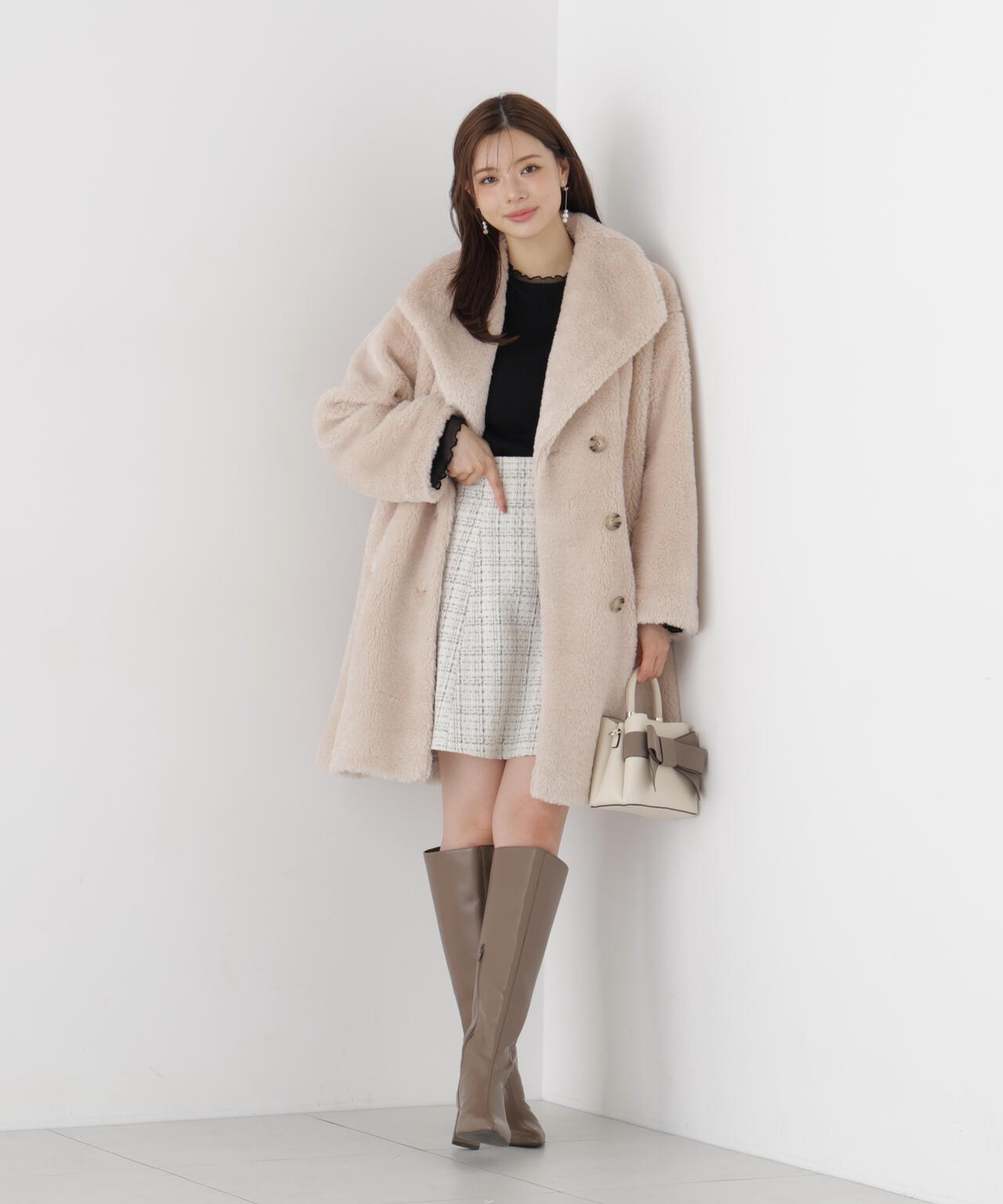 165cm 着用サイズ：M