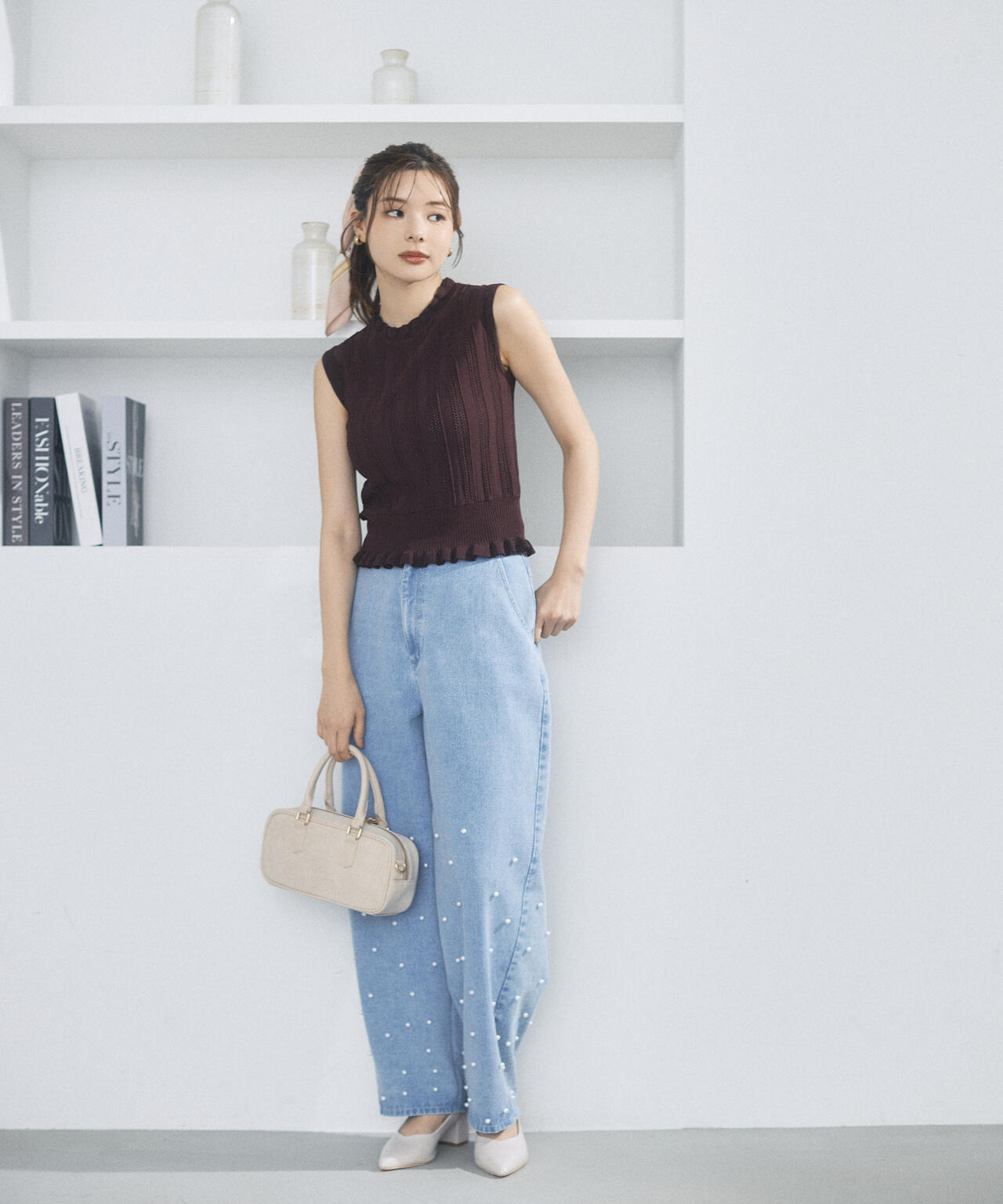 パールデニムパンツ | PROPORTION BODY DRESSING（プロポーション
