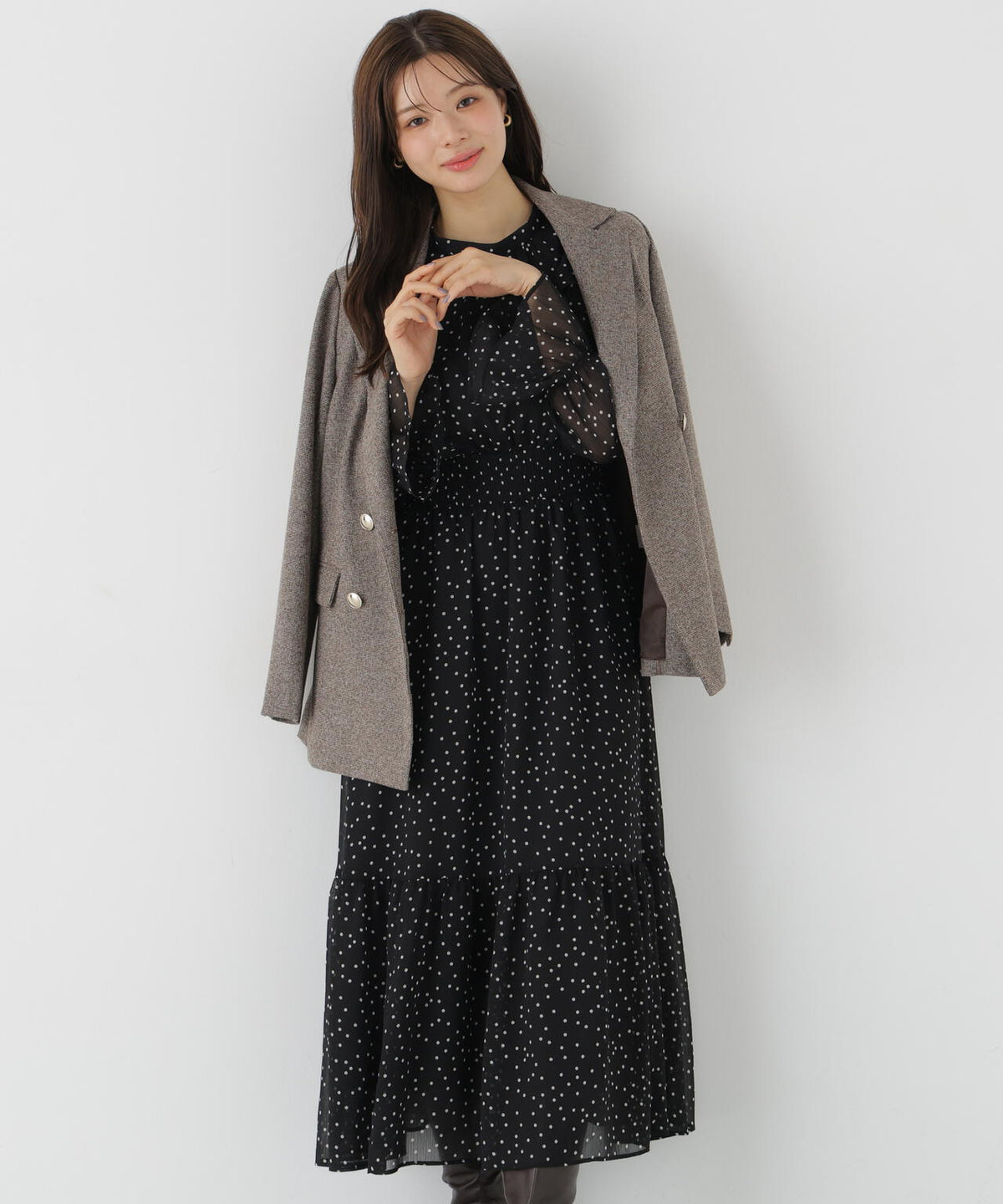 165cm 着用サイズ：M