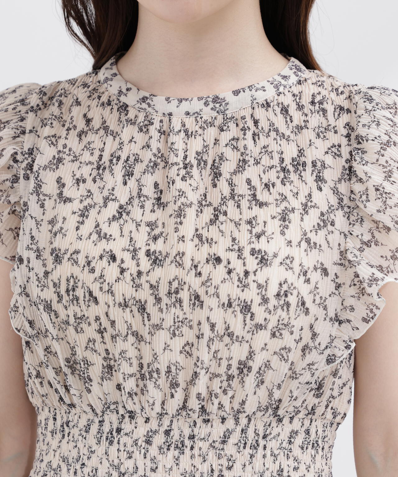 小花楊柳ロングワンピース | PROPORTION BODY DRESSING