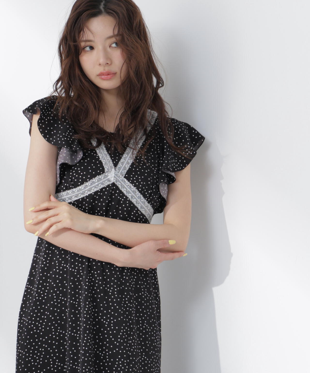 レーストリムレディーワンピース | PROPORTION BODY DRESSING