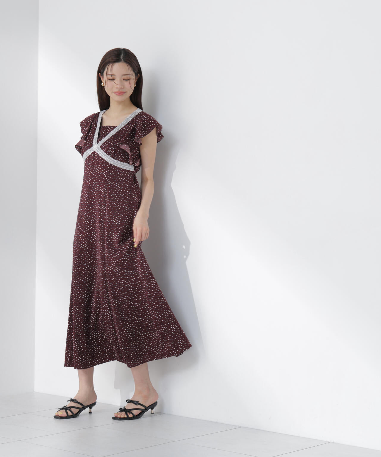レーストリムレディーワンピース | PROPORTION BODY DRESSING
