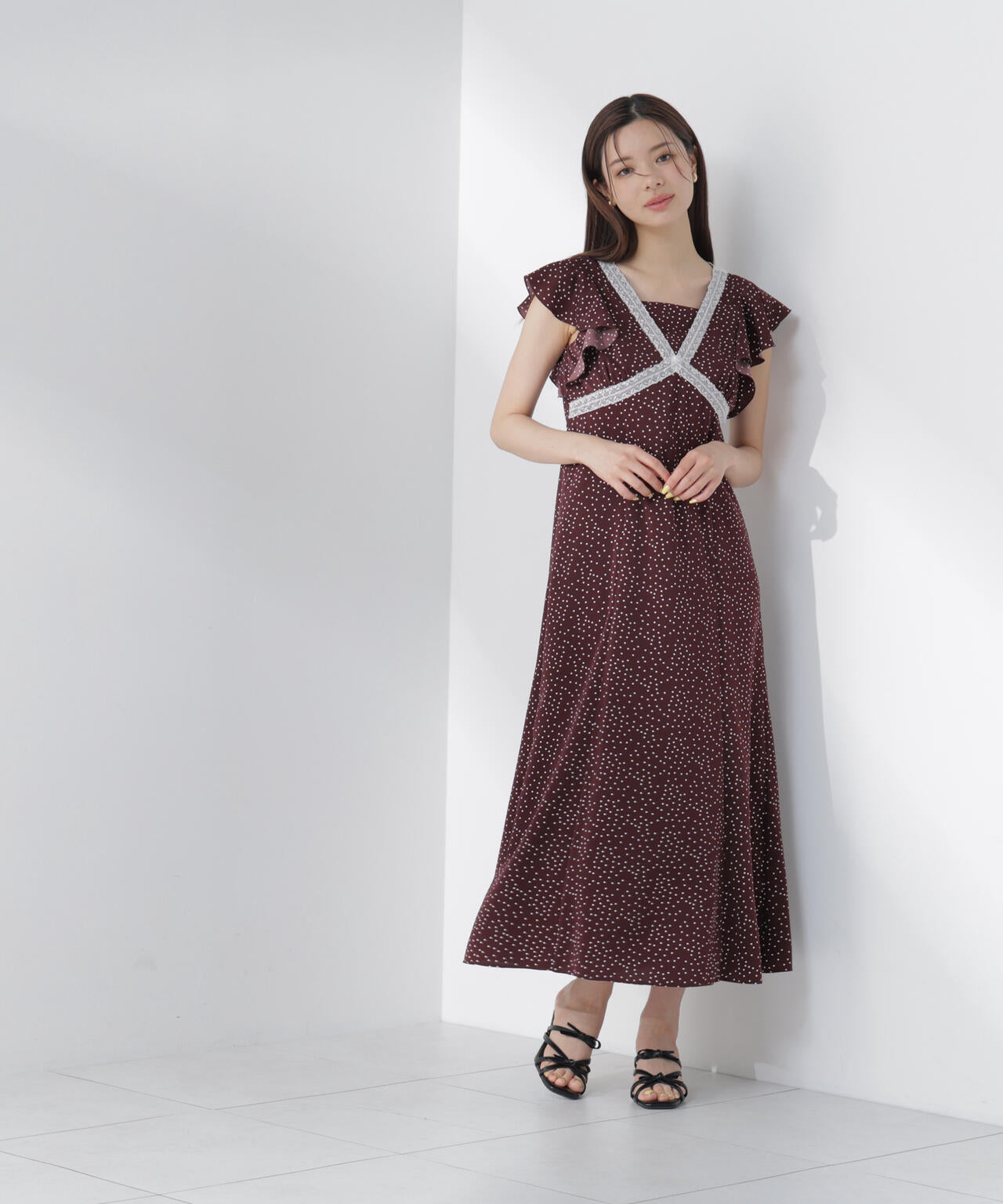 レーストリムレディーワンピース | PROPORTION BODY DRESSING
