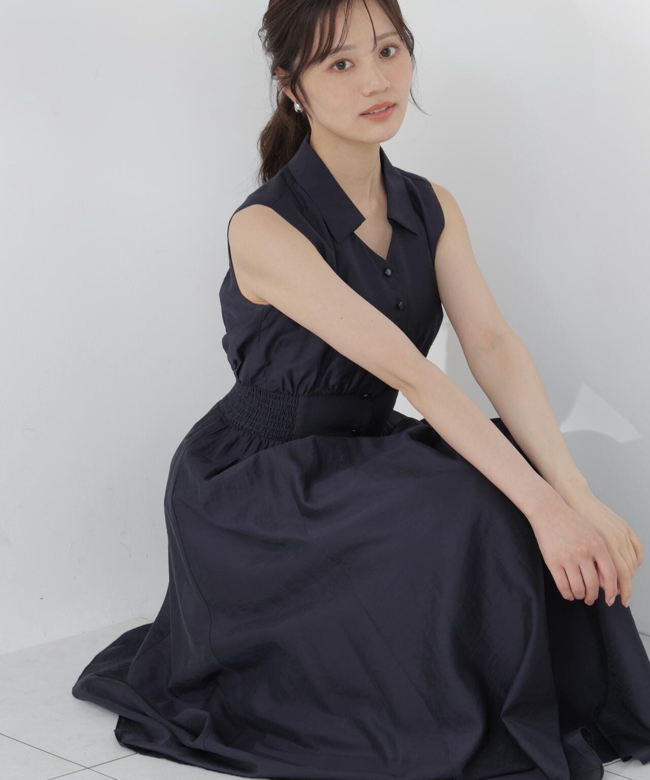 ウエストマークシャツワンピース | PROPORTION BODY DRESSING