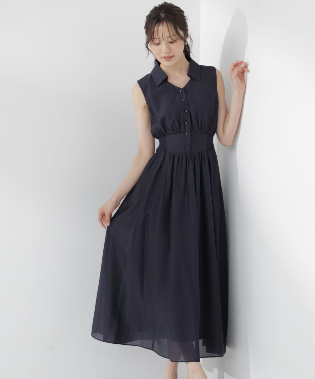 ウエストマークシャツワンピース | PROPORTION BODY DRESSING