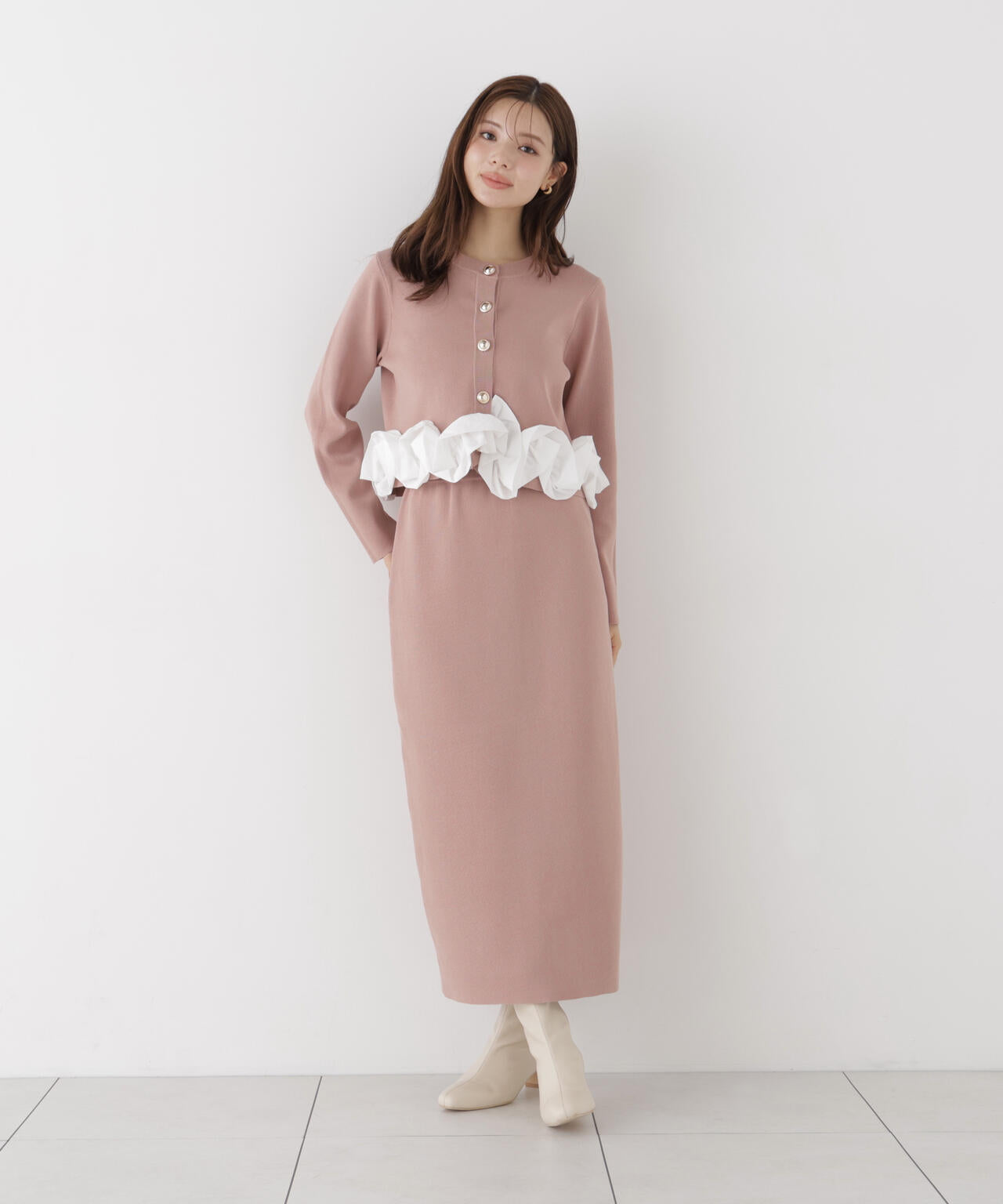 ホイップヘムニットセットアップ | PROPORTION BODY DRESSING