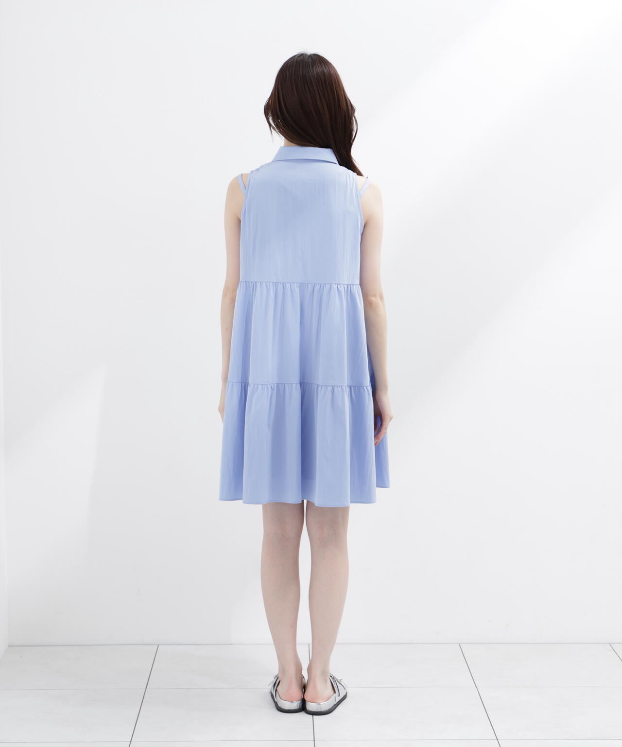 EDIT COLOGNE＞ノースリーブシャツミニワンピース | PROPORTION BODY