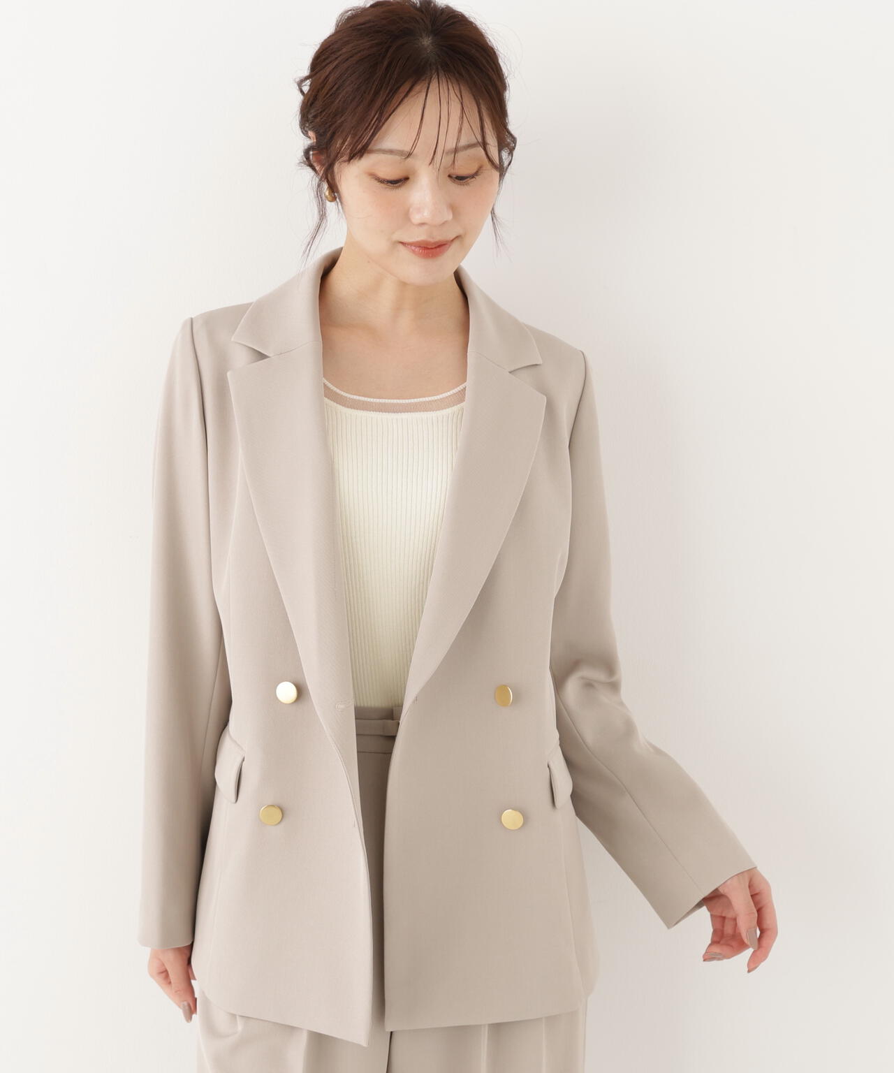 Wブレストジャケット | PROPORTION BODY DRESSING（プロポーション