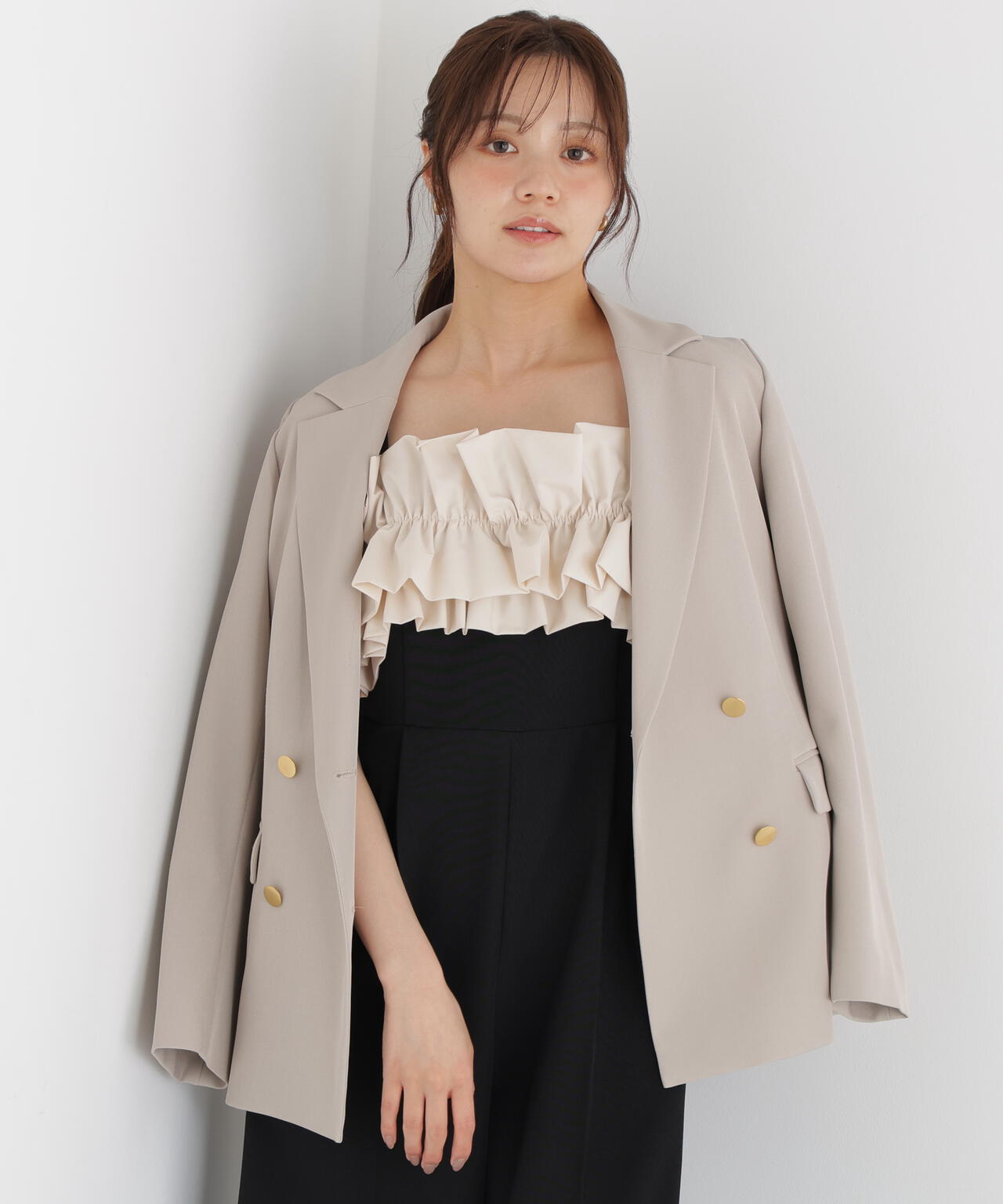 Wブレストジャケット | PROPORTION BODY DRESSING（プロポーション
