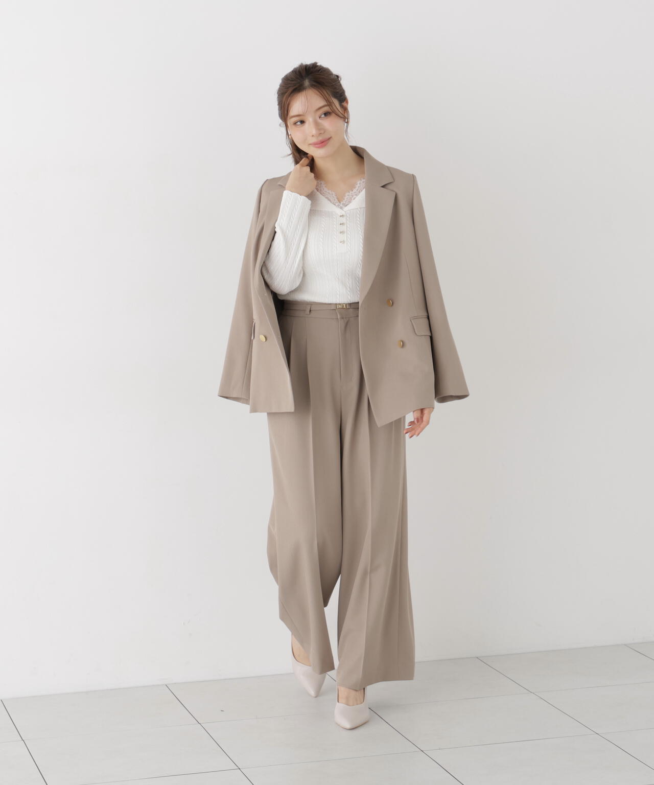 Wブレストジャケット | PROPORTION BODY DRESSING（プロポーション