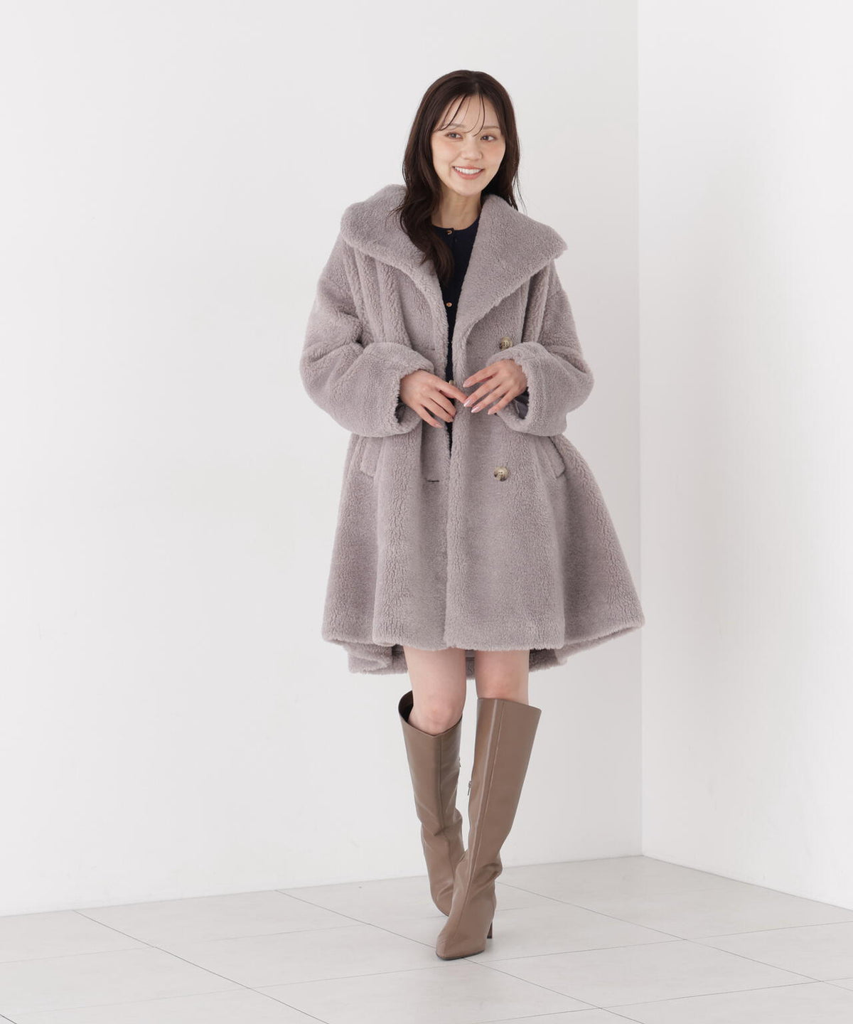 165cm 着用サイズ：M