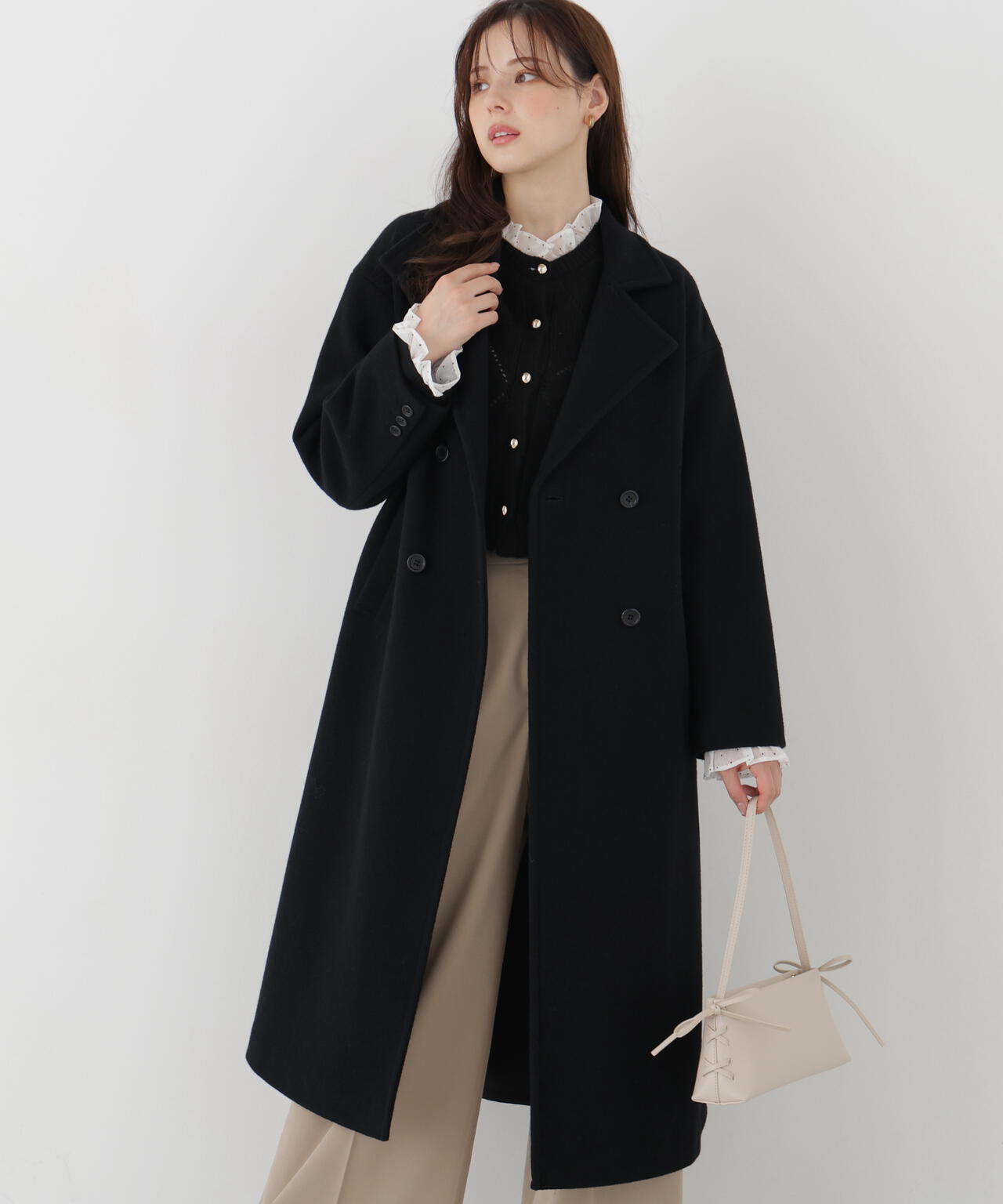 WEB限定カラー：ピンク＞2wayチェスターコート | PROPORTION BODY