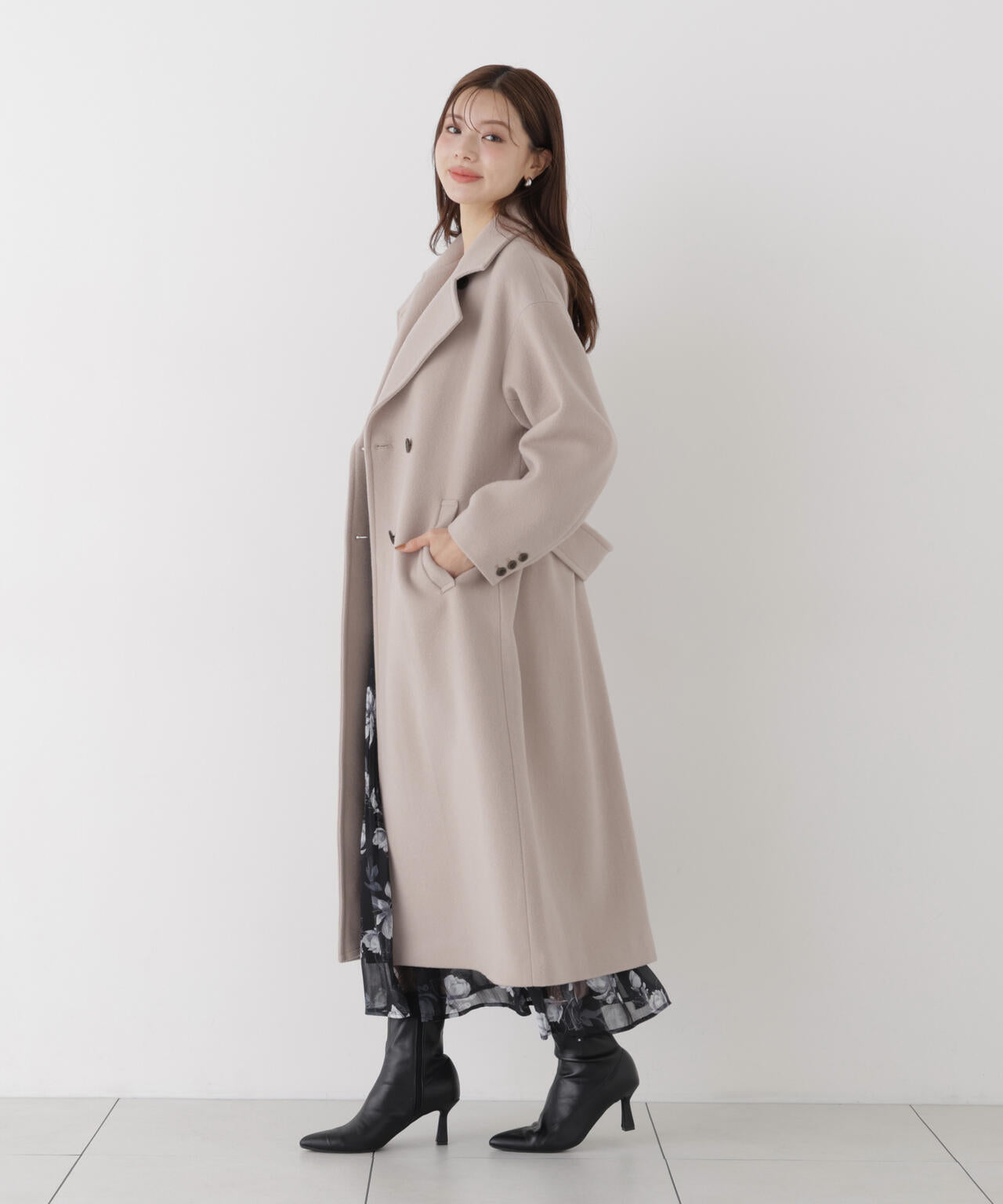 165cm 着用サイズ：M