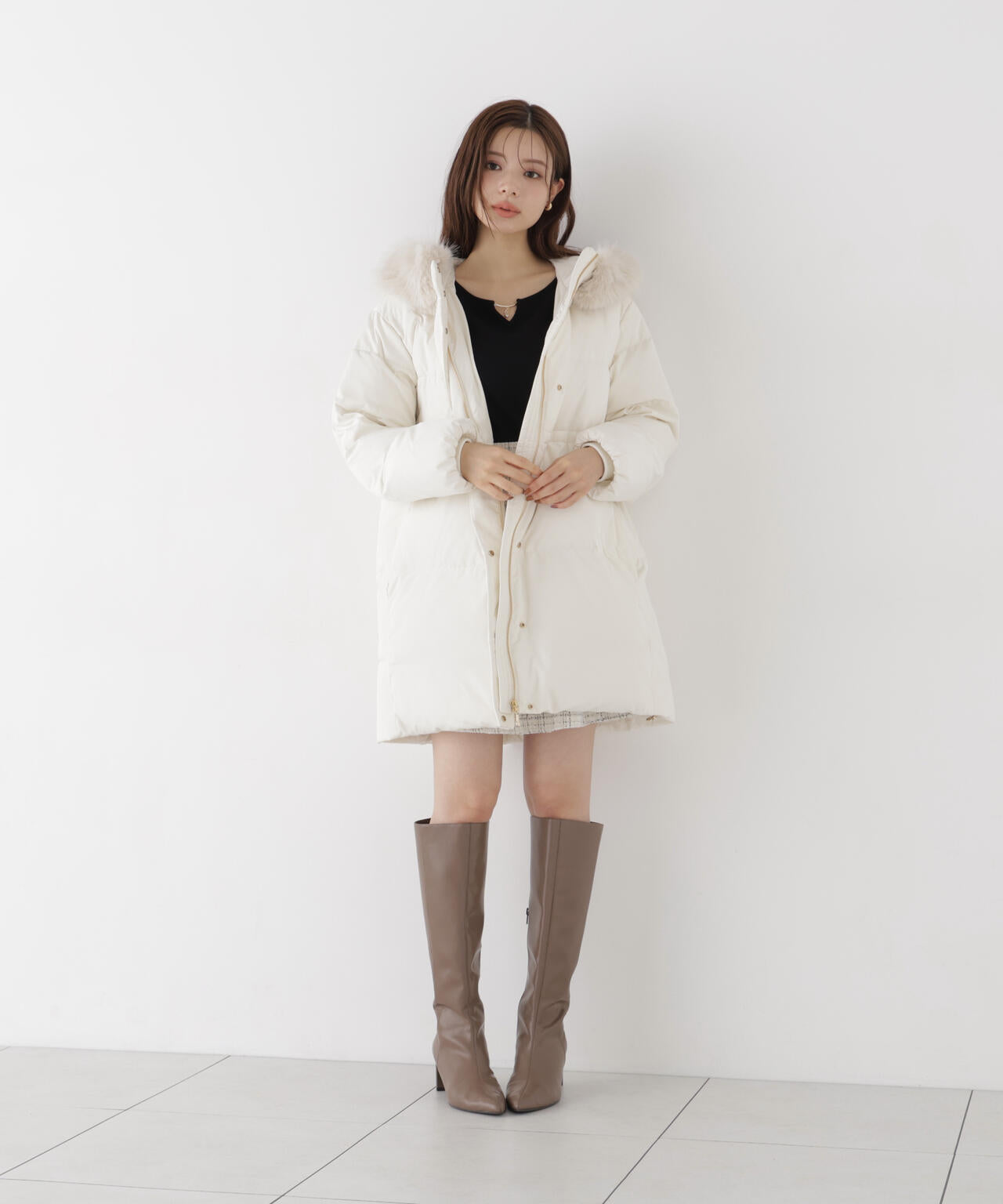 165cm 着用サイズ：M