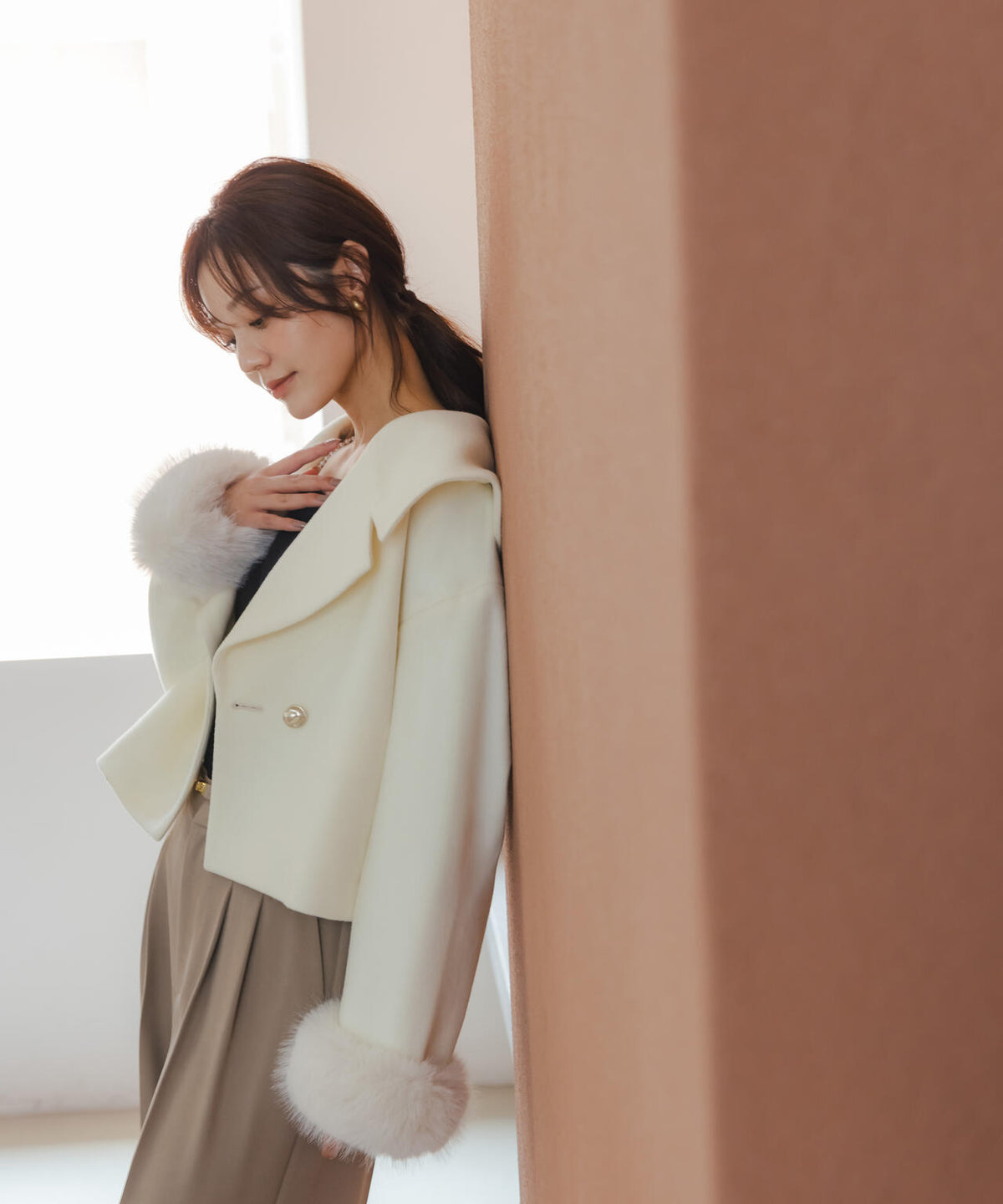165cm 着用サイズ：M