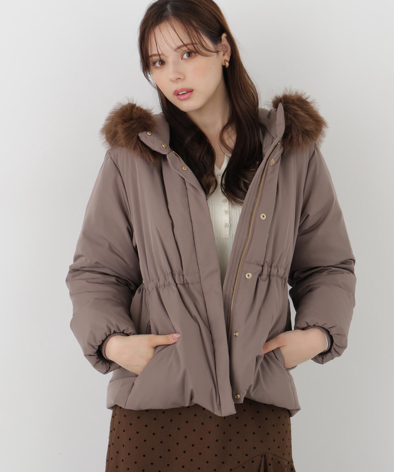 ウエストマークショートダウン | PROPORTION BODY DRESSING