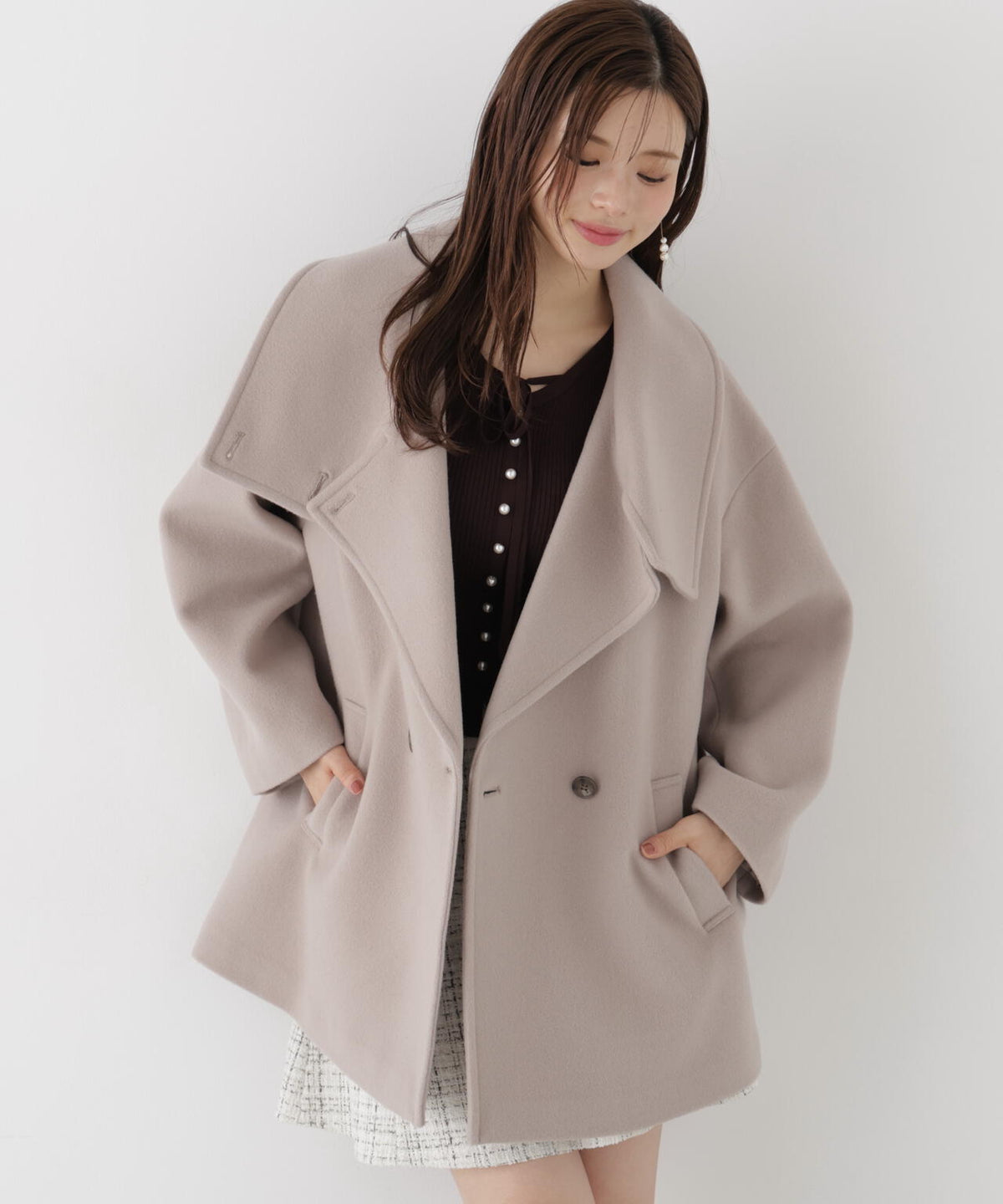 165cm 着用サイズ：M